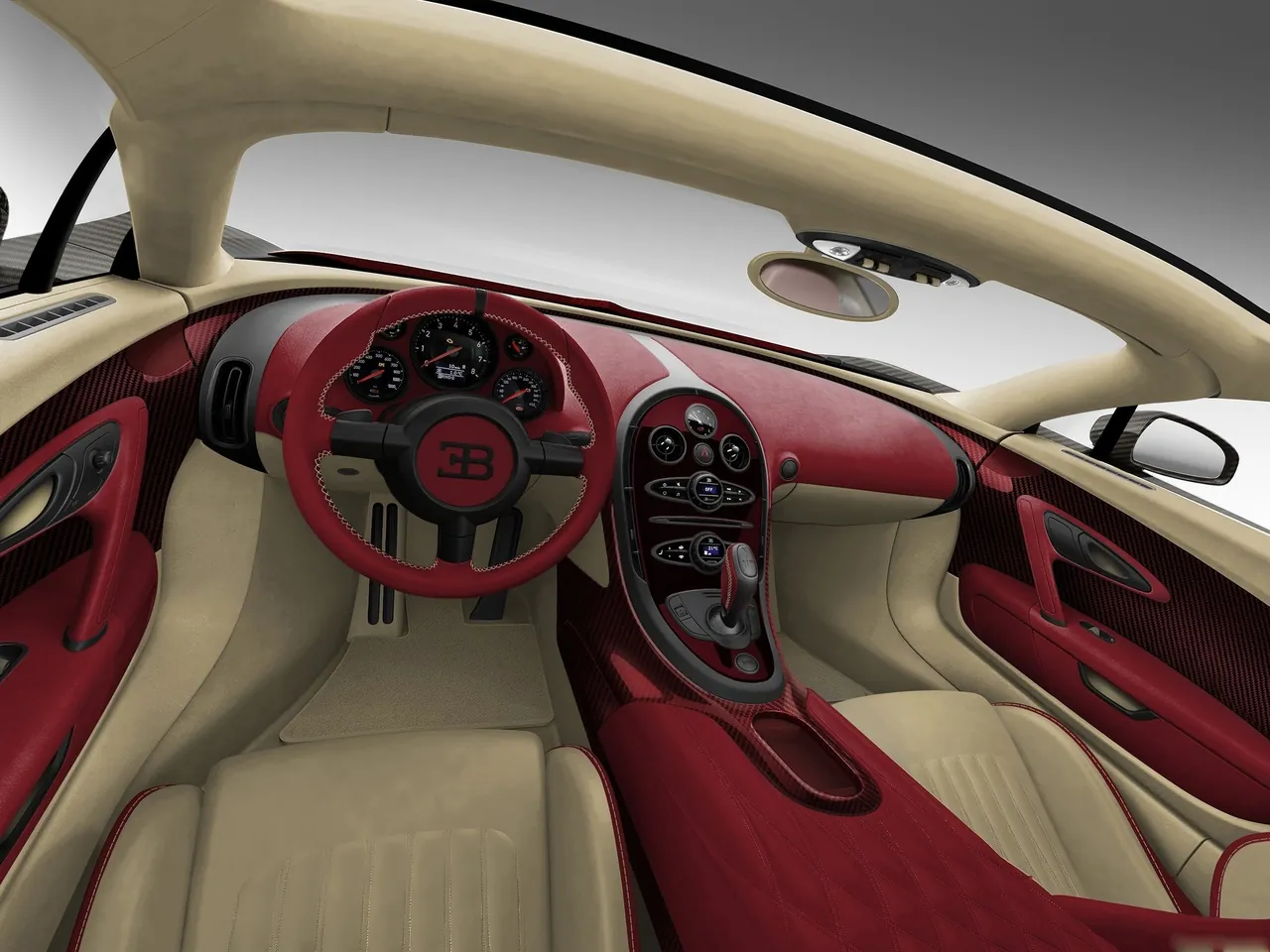 Bugatti Veyron Grand Sport Vitesse La Finale (2015) – interiér