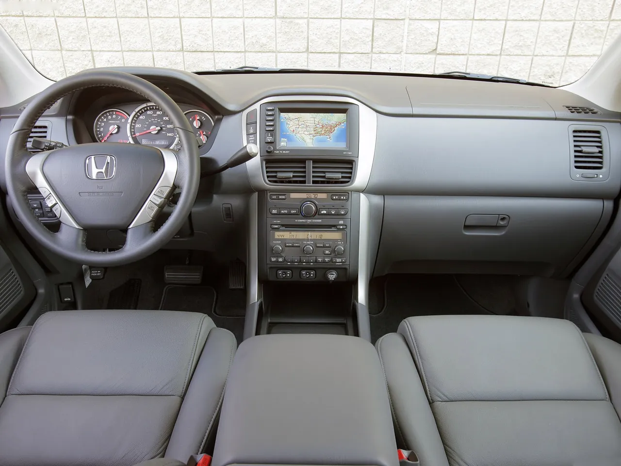 Honda Pilot EX-L 4WD (2007) – interiér