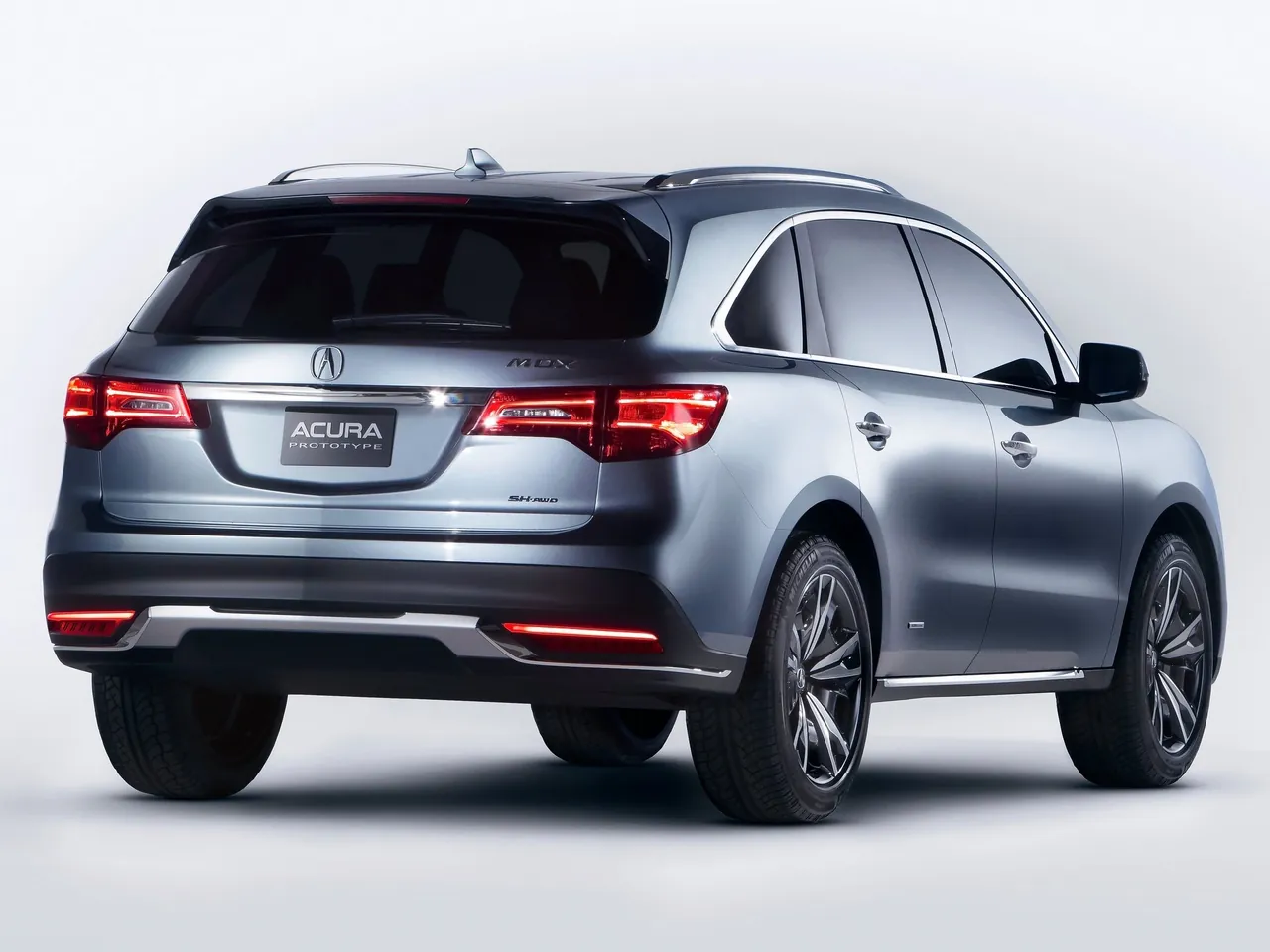 Acura MDX Concept (2013) – zadní tříčtvrteční pohled