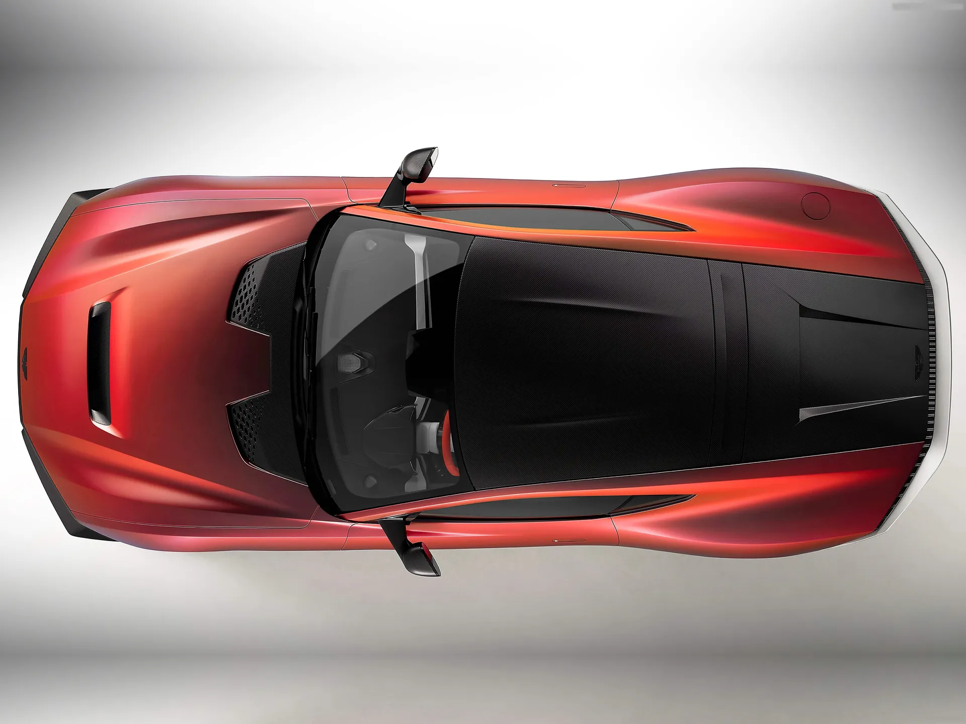 Aston Martin Valen (2028) – pohled shora