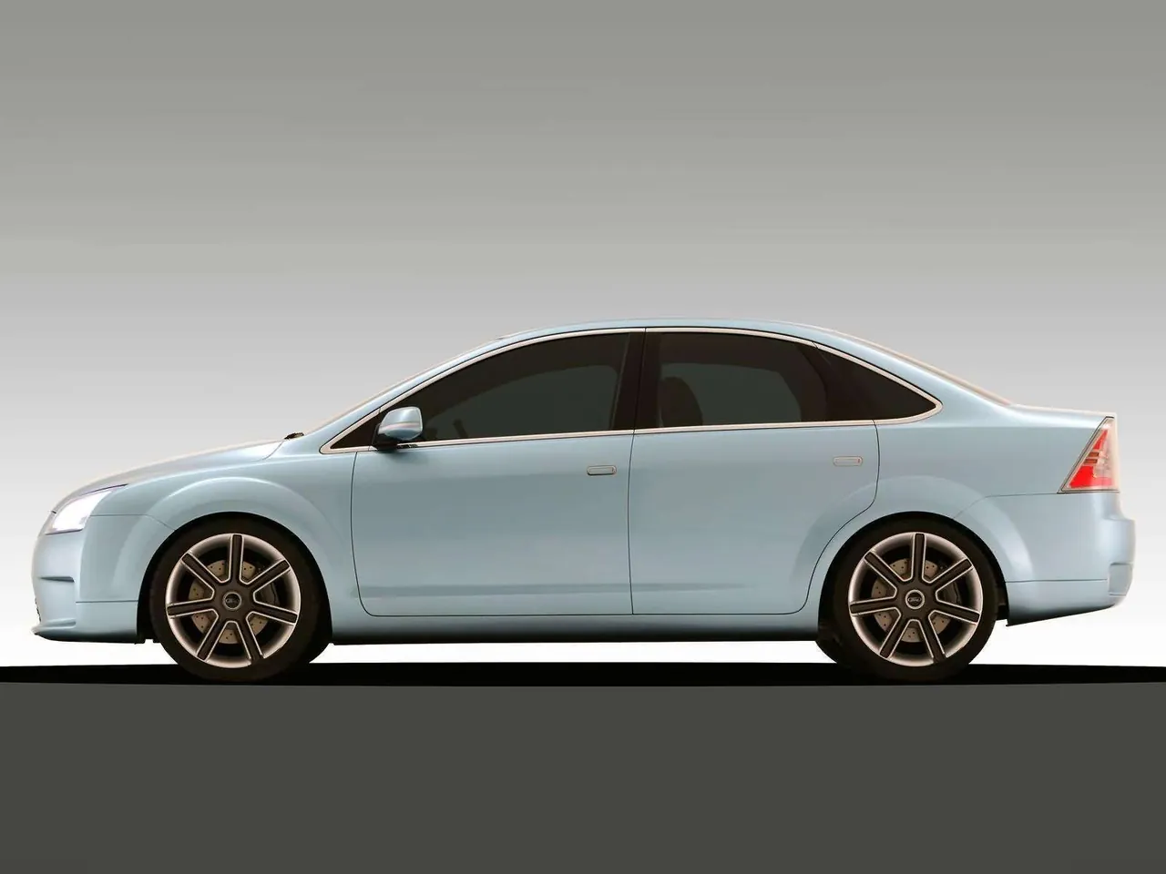 Ford Focus 4door Concept (2004) – boční profil