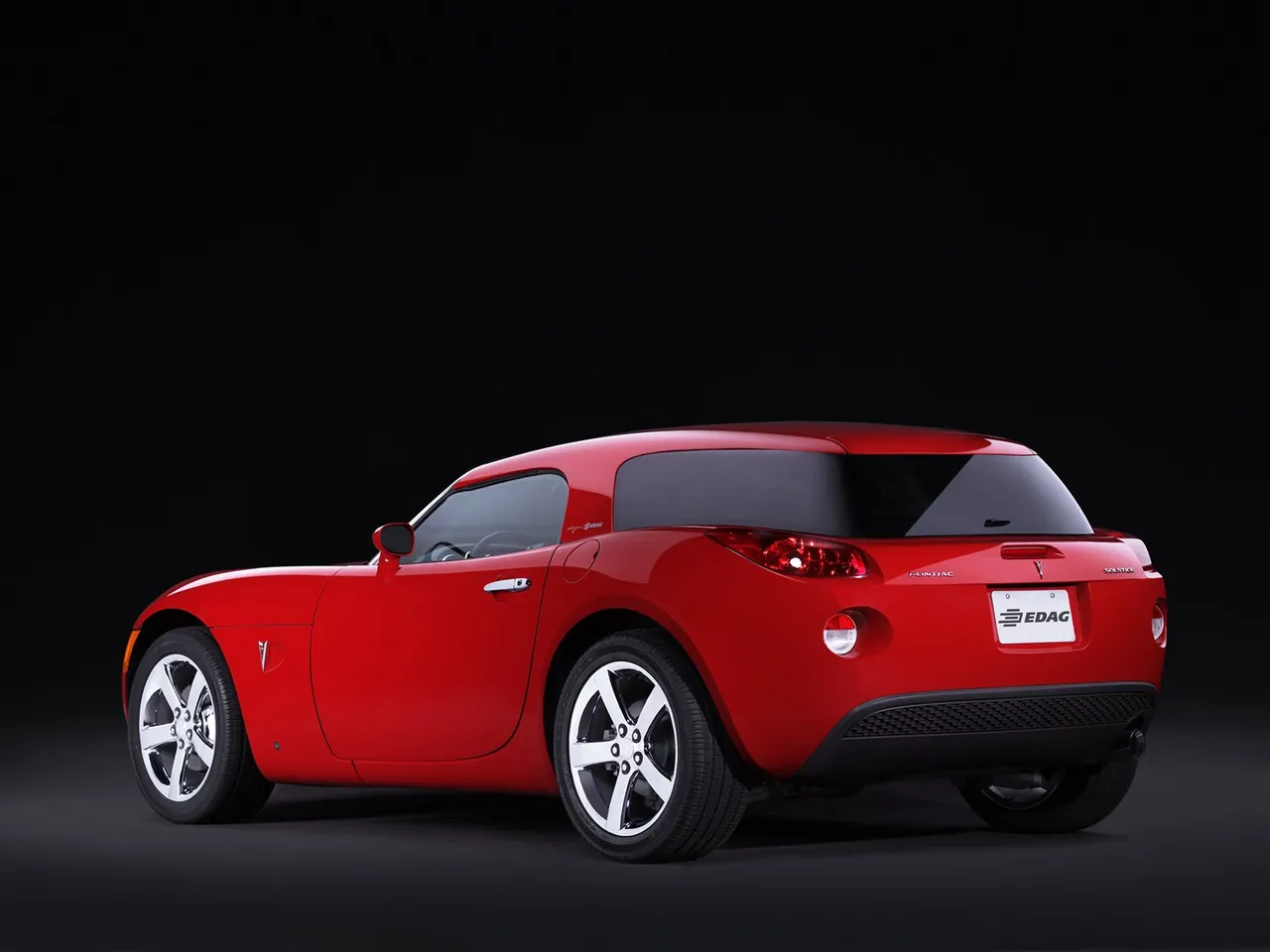 EDAG Pontiac Solstice Hard Top Concept (2006) – zadní tříčtvrteční pohled