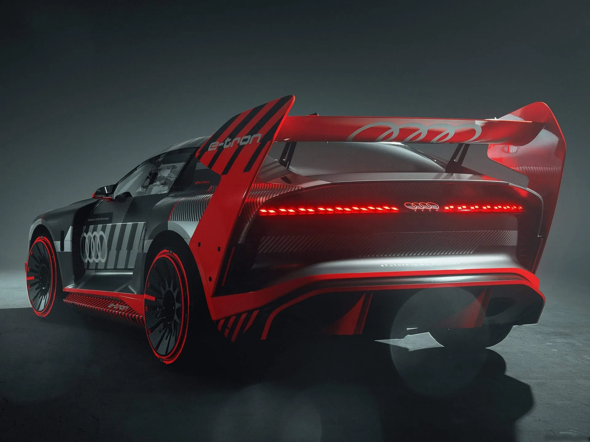 Audi S1 Hoonitron Concept (2021) - Rear Three-Quarter