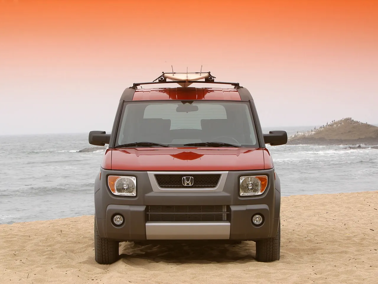 Honda Element EX (2003) – zepředu