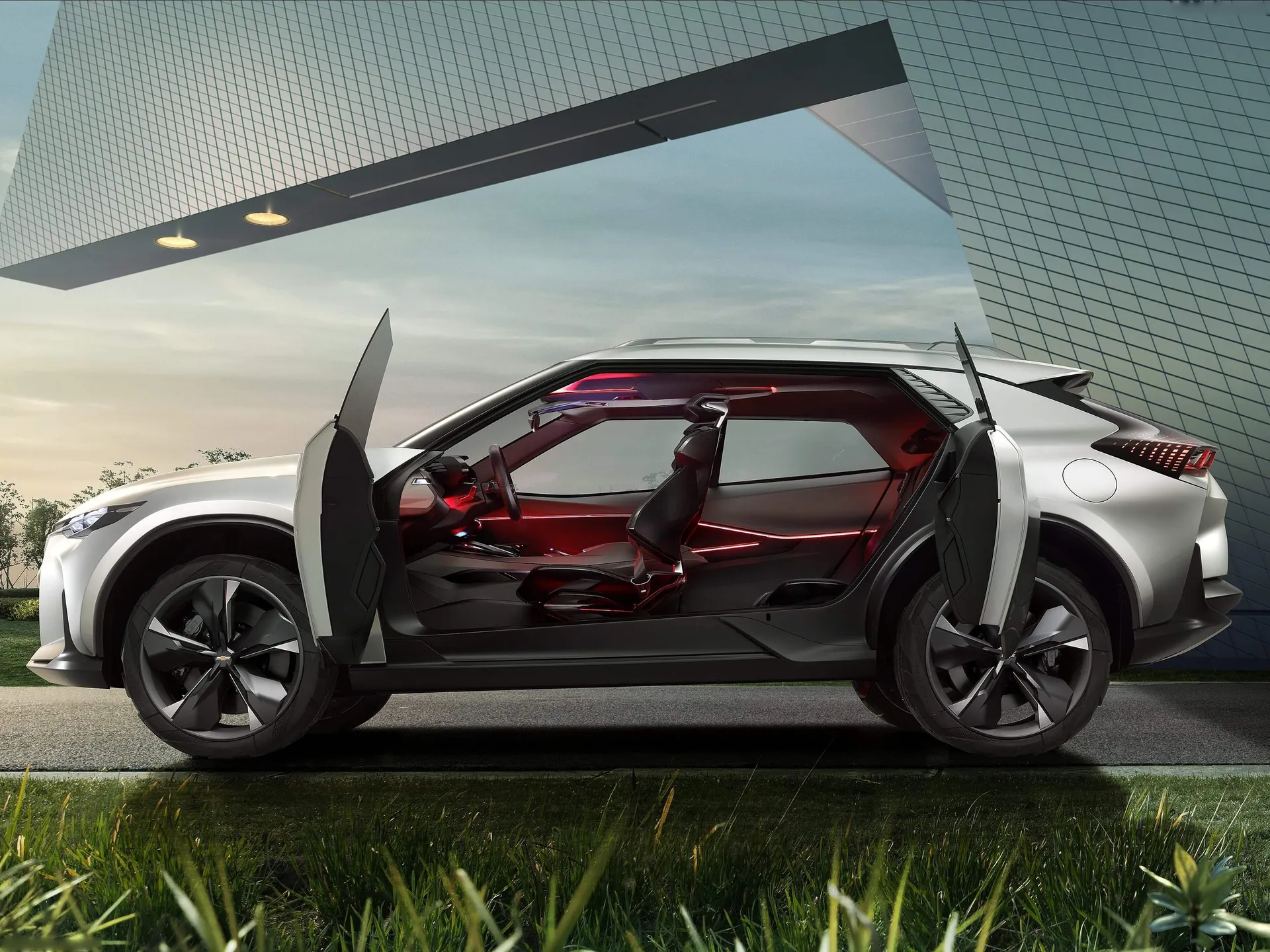 Chevrolet FNR-X Concept (2017) – boční profil