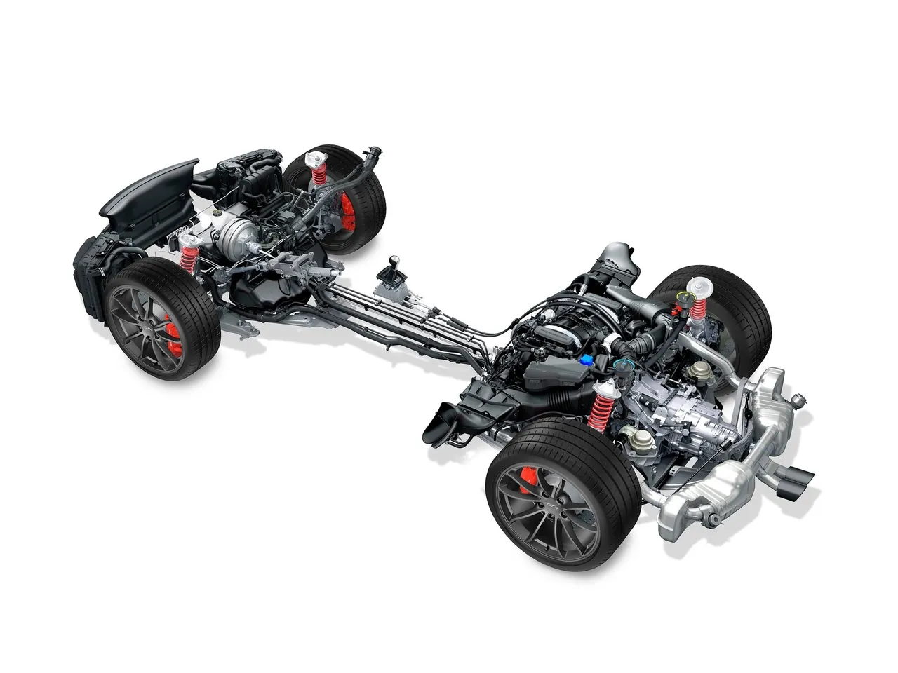 Porsche Cayman GT4 (2016) – technika