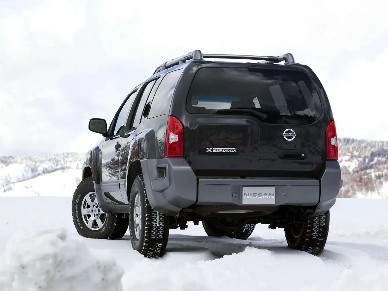 Nissan Xterra (2005) – zadní tříčtvrteční pohled