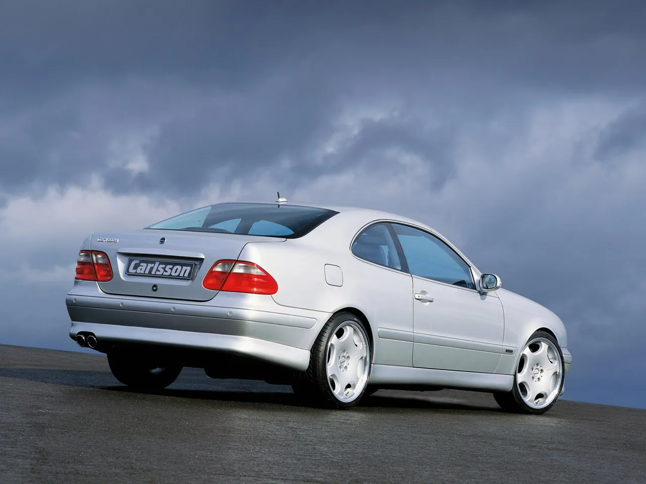 Carlsson Mercedes-Benz CLK (1998) – zadní tříčtvrteční pohled