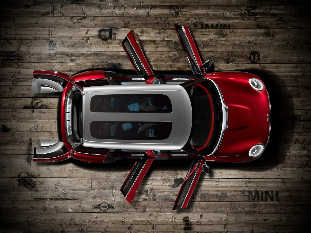 Mini Clubman Concept (2014) – pohled shora