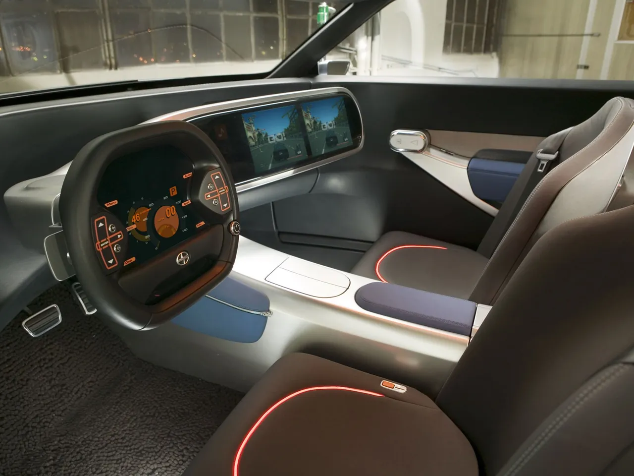 Scion FUSE Concept (2006) – interiér