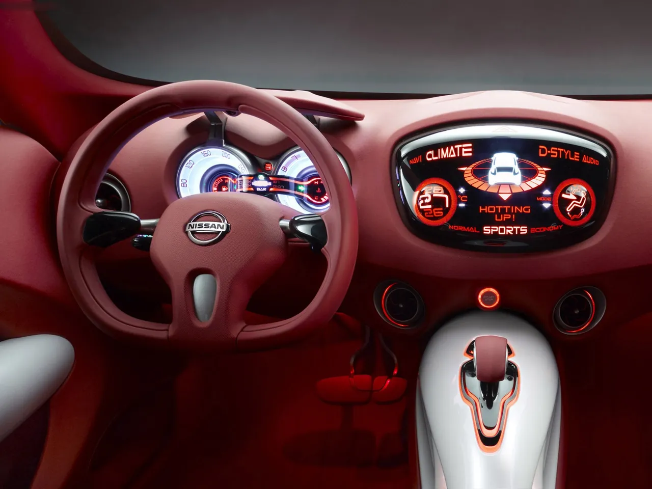 Nissan Qazana Concept (2009) – interiér