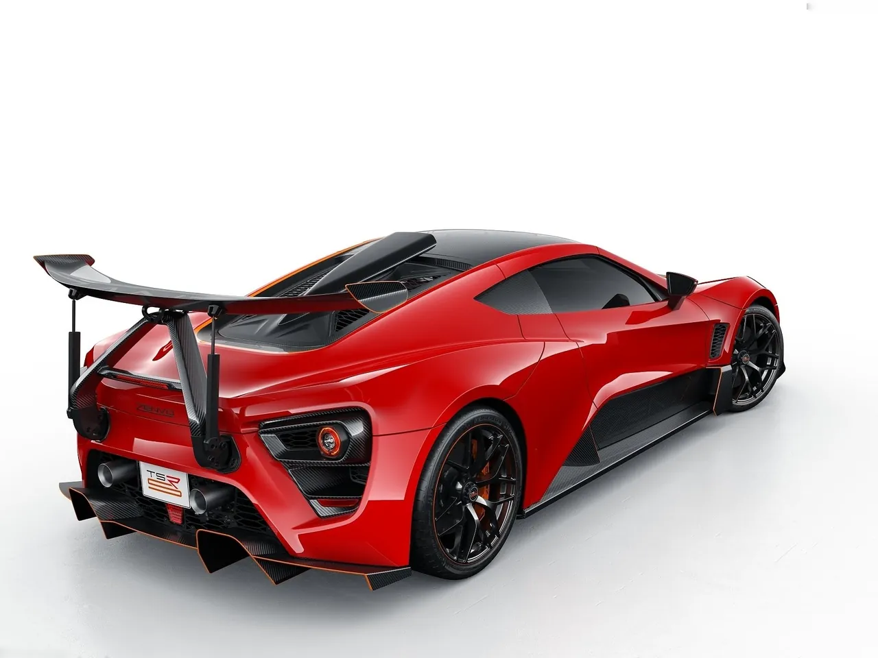 Zenvo TSR-S (2019) – zadní tříčtvrteční pohled
