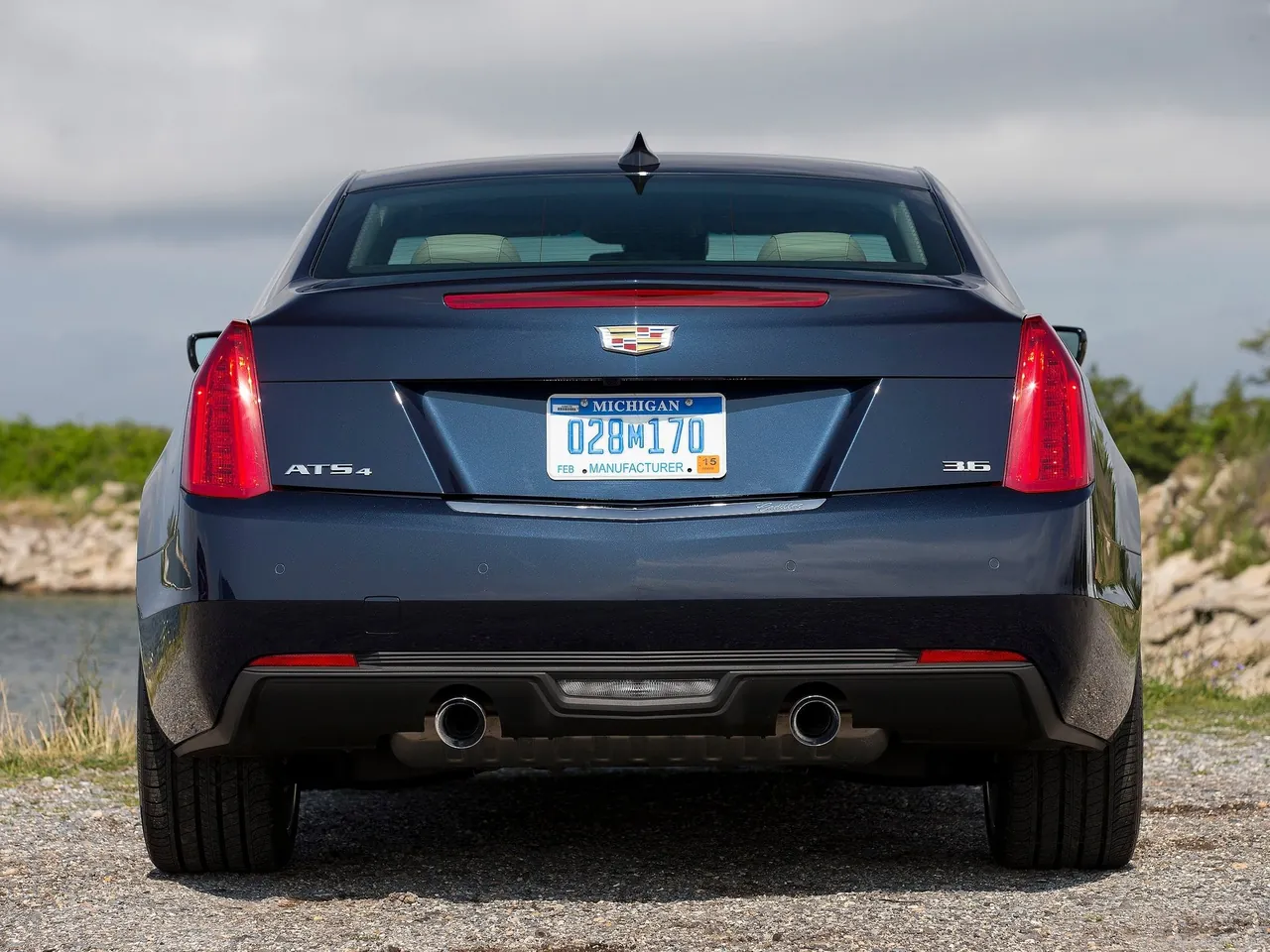 Cadillac ATS Coupe (2015) – zezadu