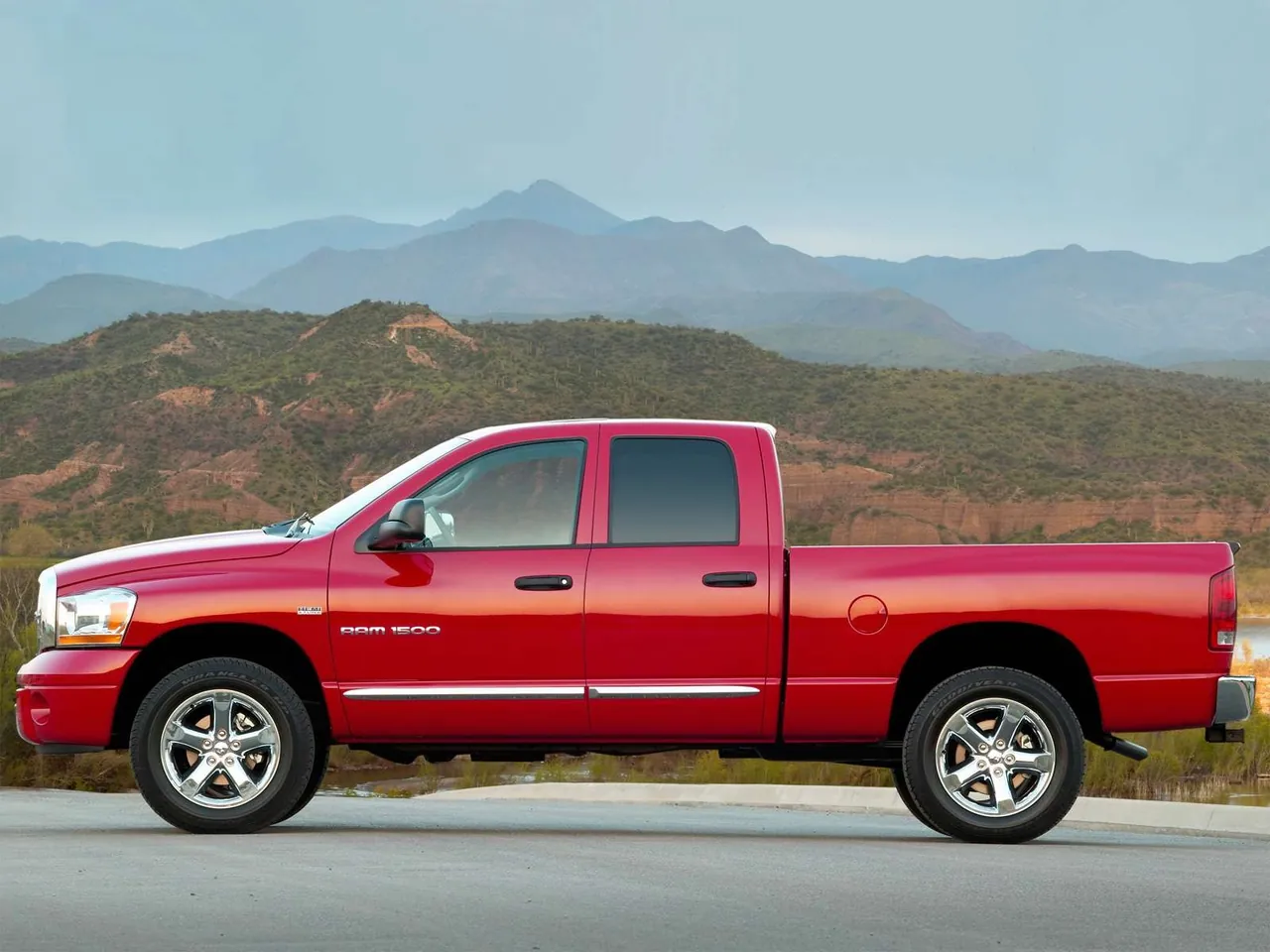 Dodge Ram 1500 (2006) – boční profil