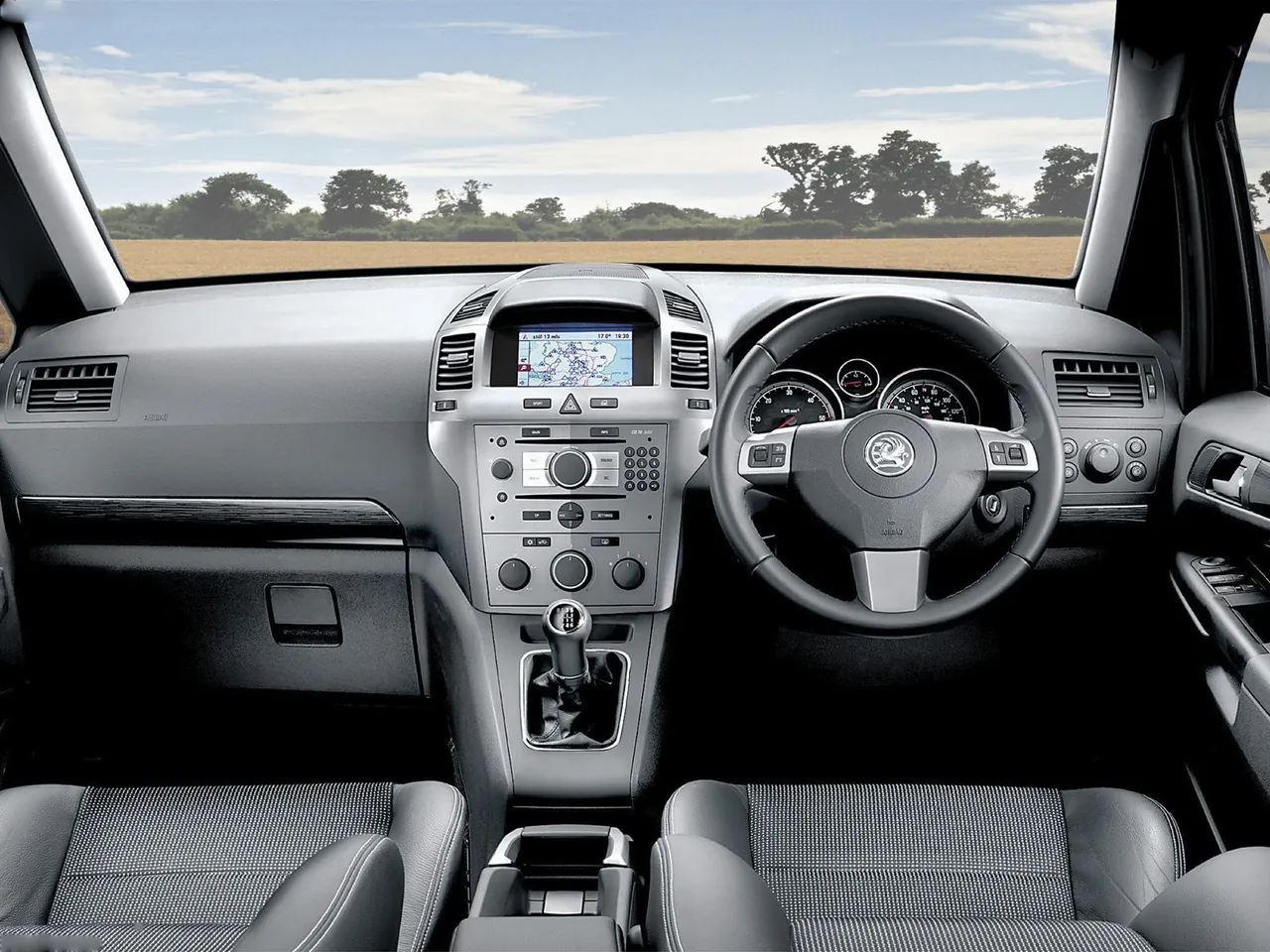 Vauxhall Zafira (2005) – interiér