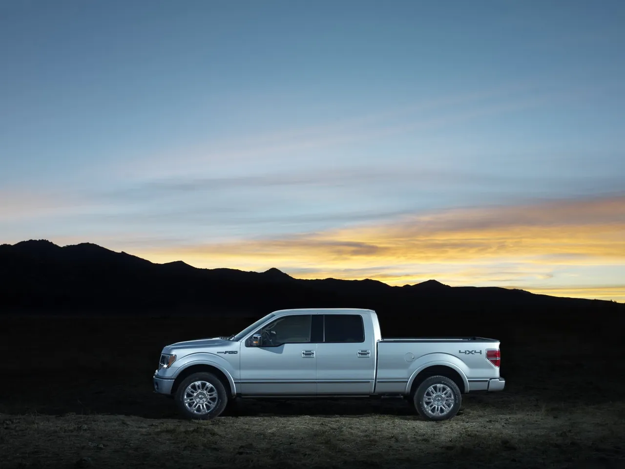 Ford F-150 Platinum (2009) – boční profil