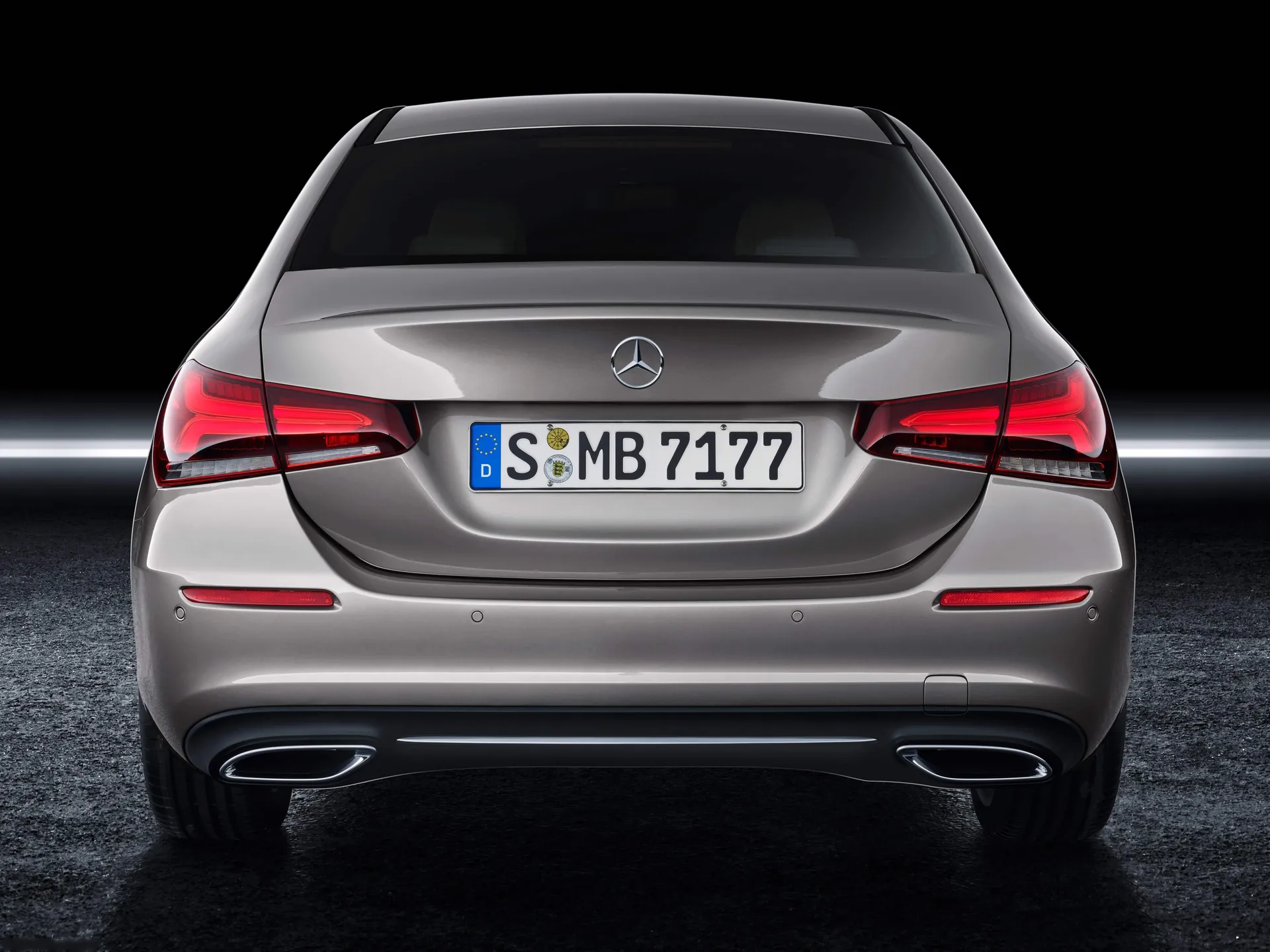 Mercedes-Benz A-Class Sedan (2019) – zezadu
