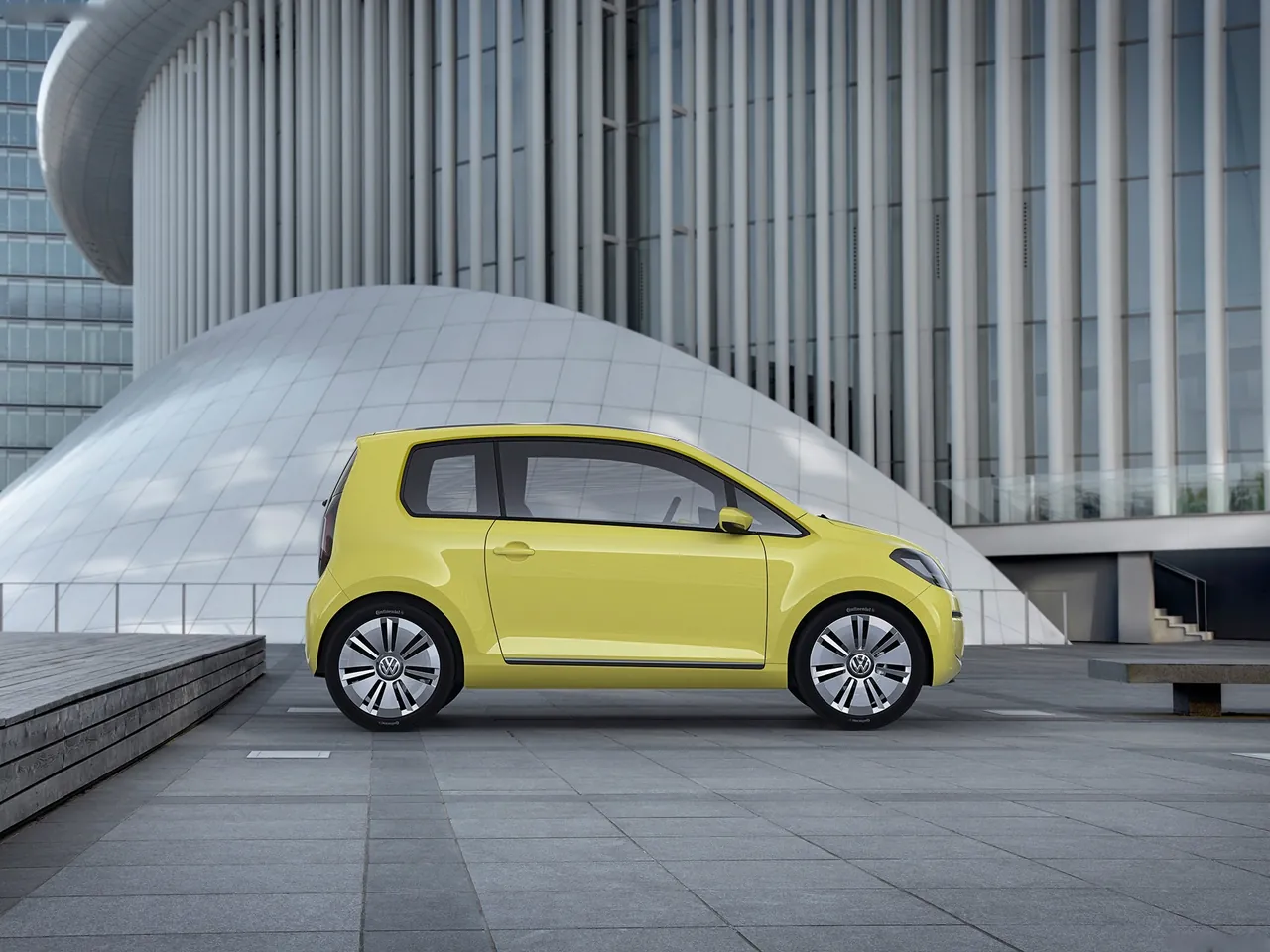 Volkswagen E-Up Concept (2009) - Side Profile