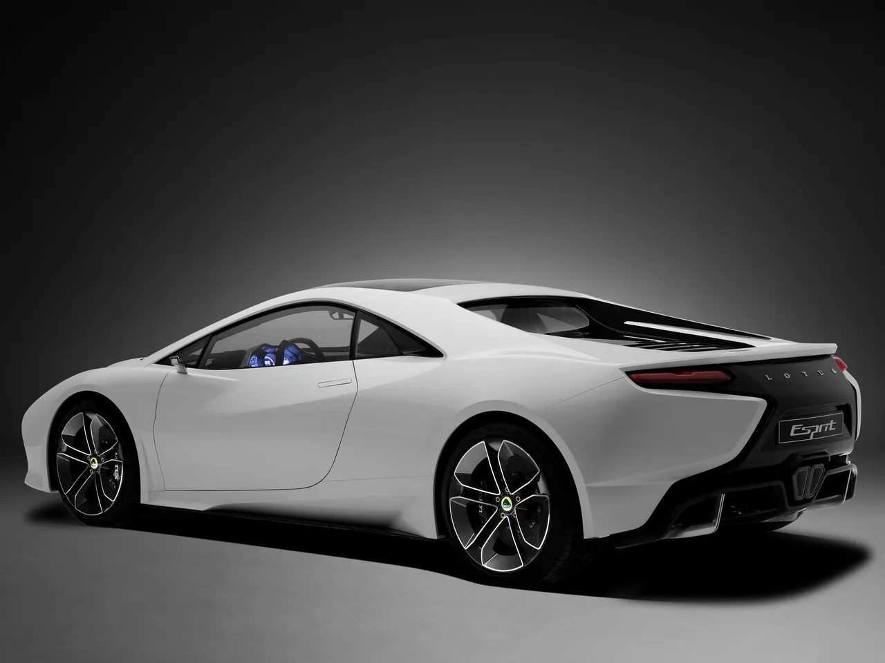 Lotus Esprit Concept (2010) – zadní tříčtvrteční pohled