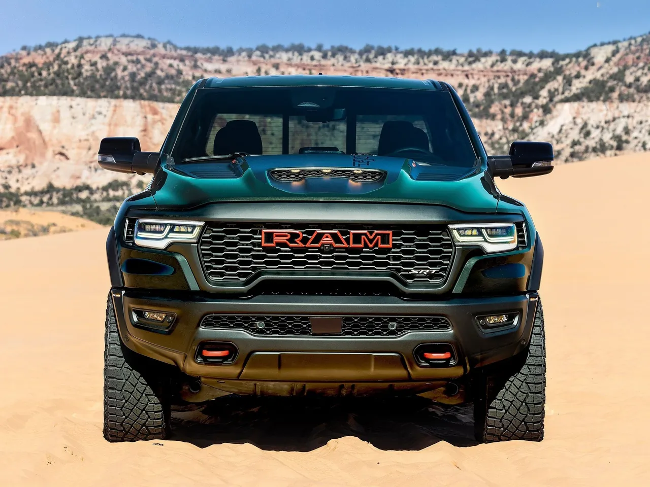 Ram 1500 SRT TRX (2027) – zepředu