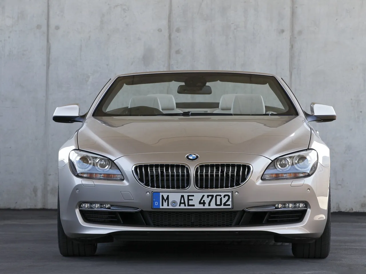 BMW 6-Series Convertible (2012) – zepředu