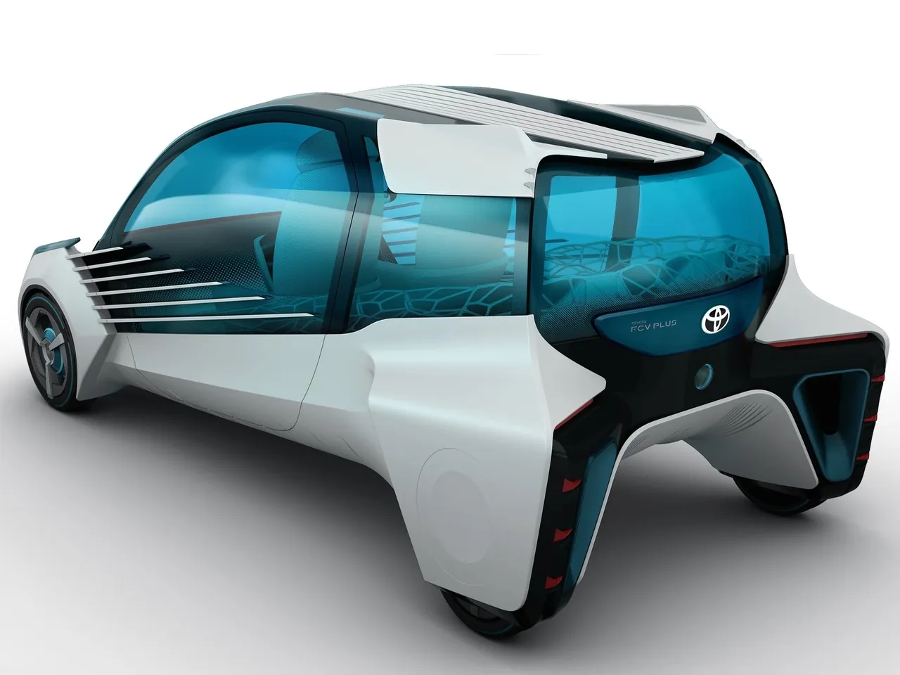Toyota FCV Plus Concept (2015) - Rear Three-Quarter