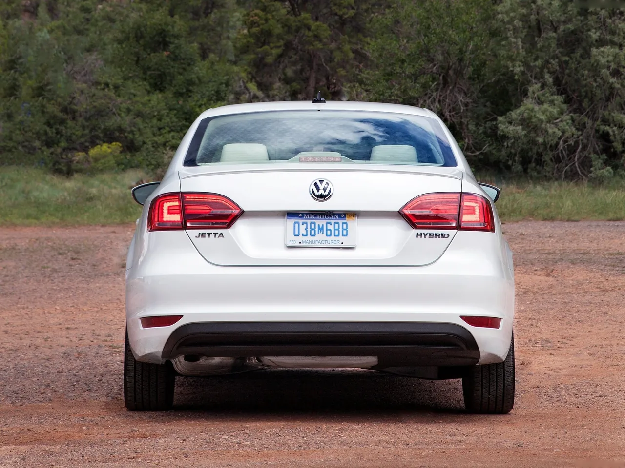 Volkswagen Jetta Hybrid (2013) - Rear