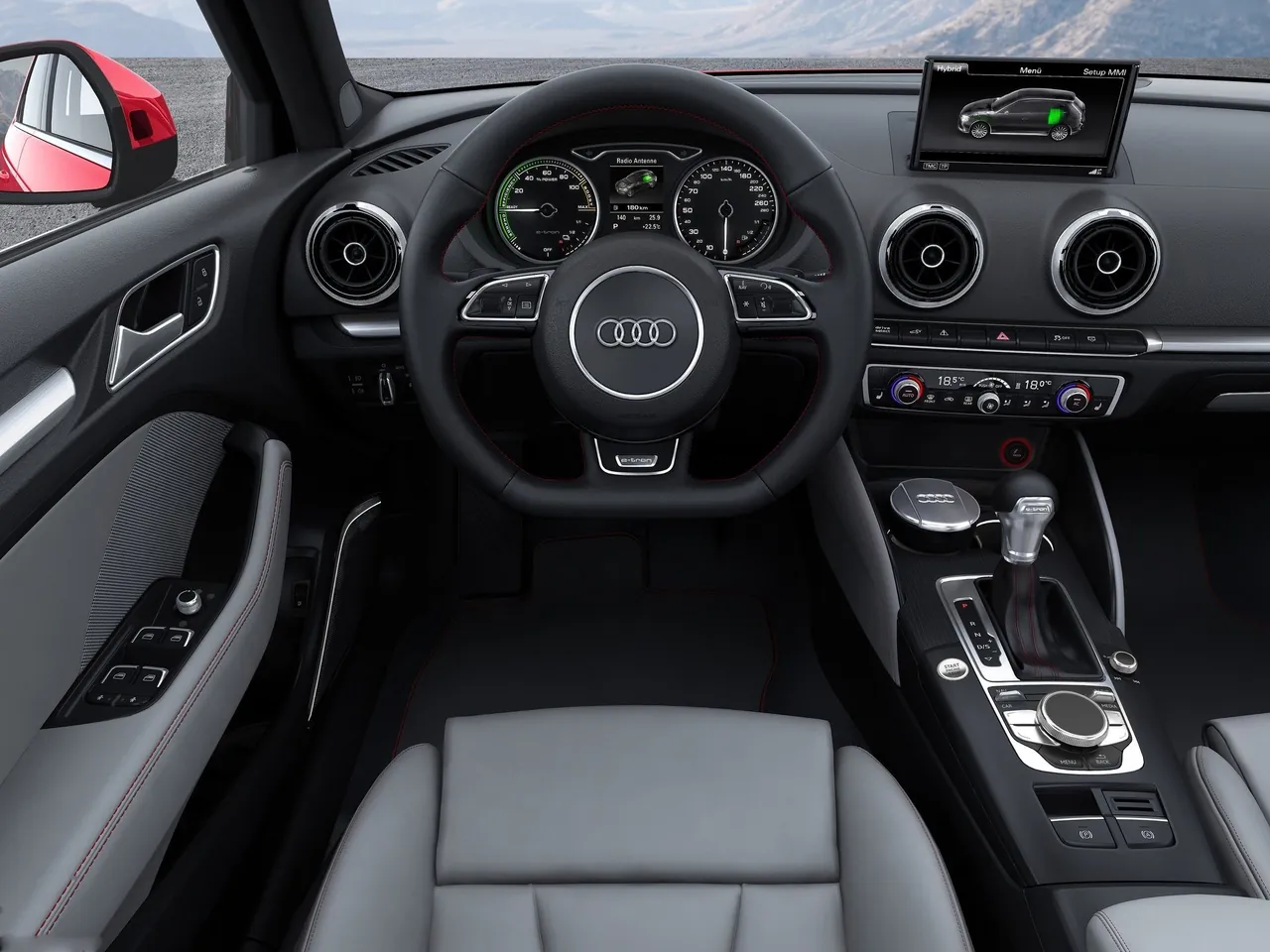Audi A3 e-tron Concept (2013) – interiér