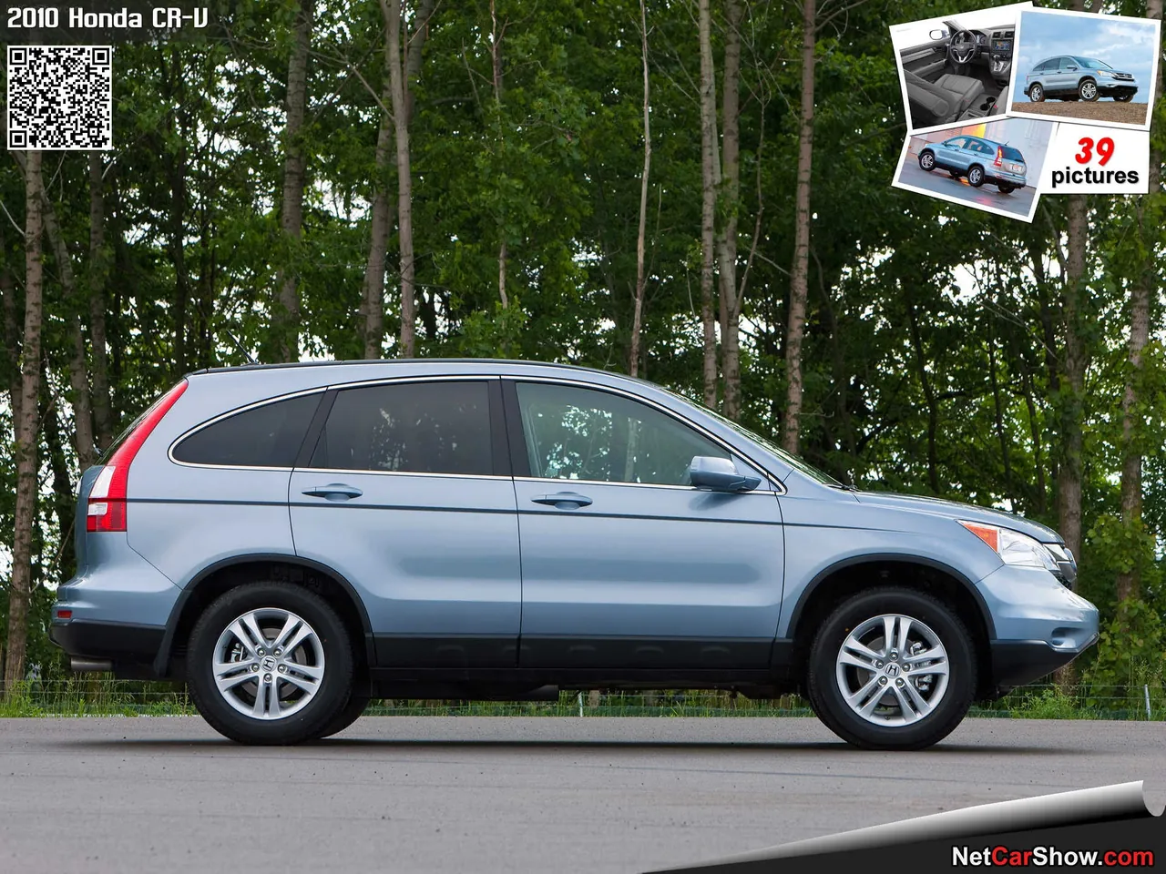 Honda CR-V [US] (2010) – boční profil