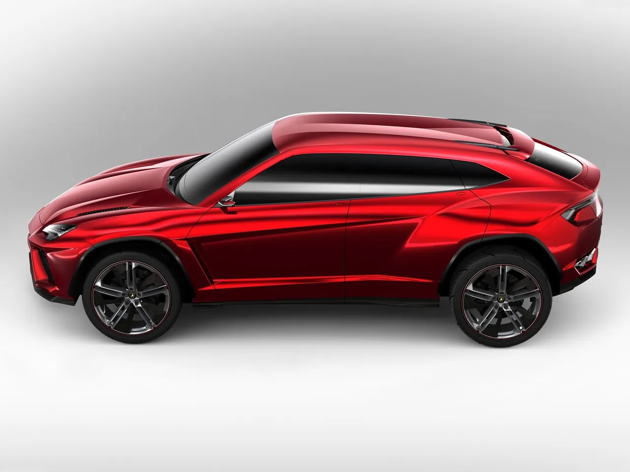 Lamborghini Urus Concept (2012) – boční profil