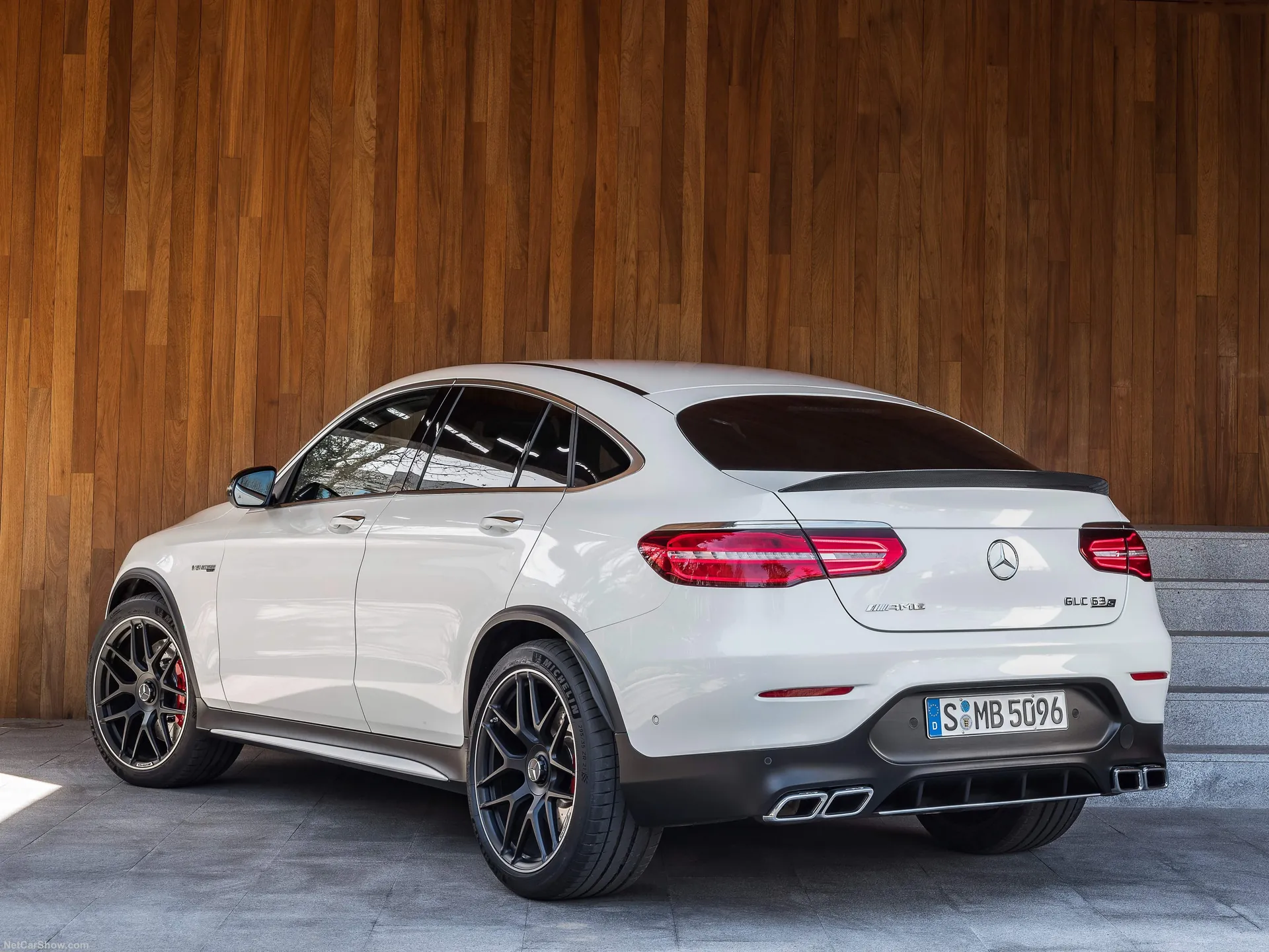 Mercedes-Benz GLC63 S AMG Coupe (2018) - Rear Three-Quarter