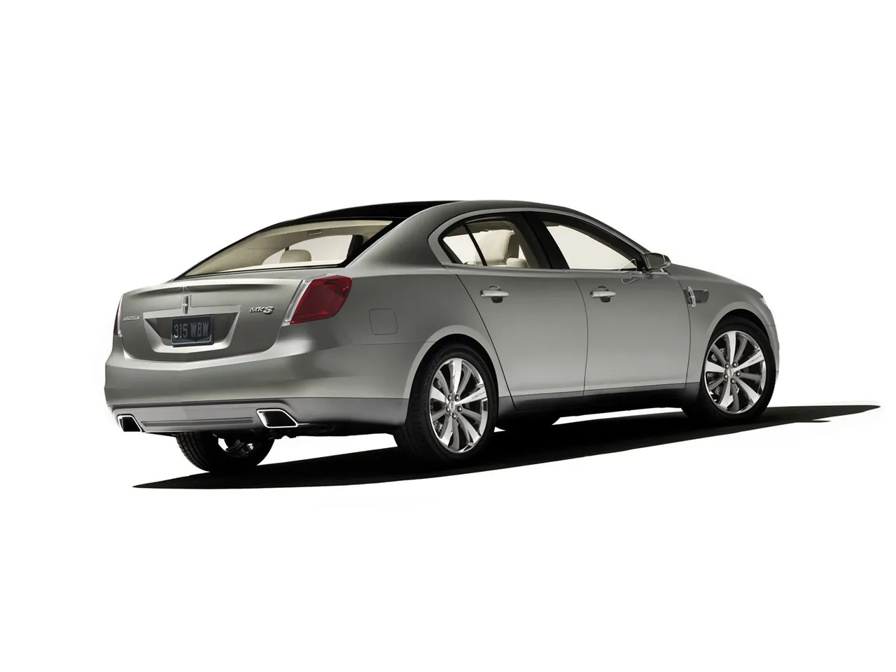 Lincoln MKS Concept (2006) – zadní tříčtvrteční pohled