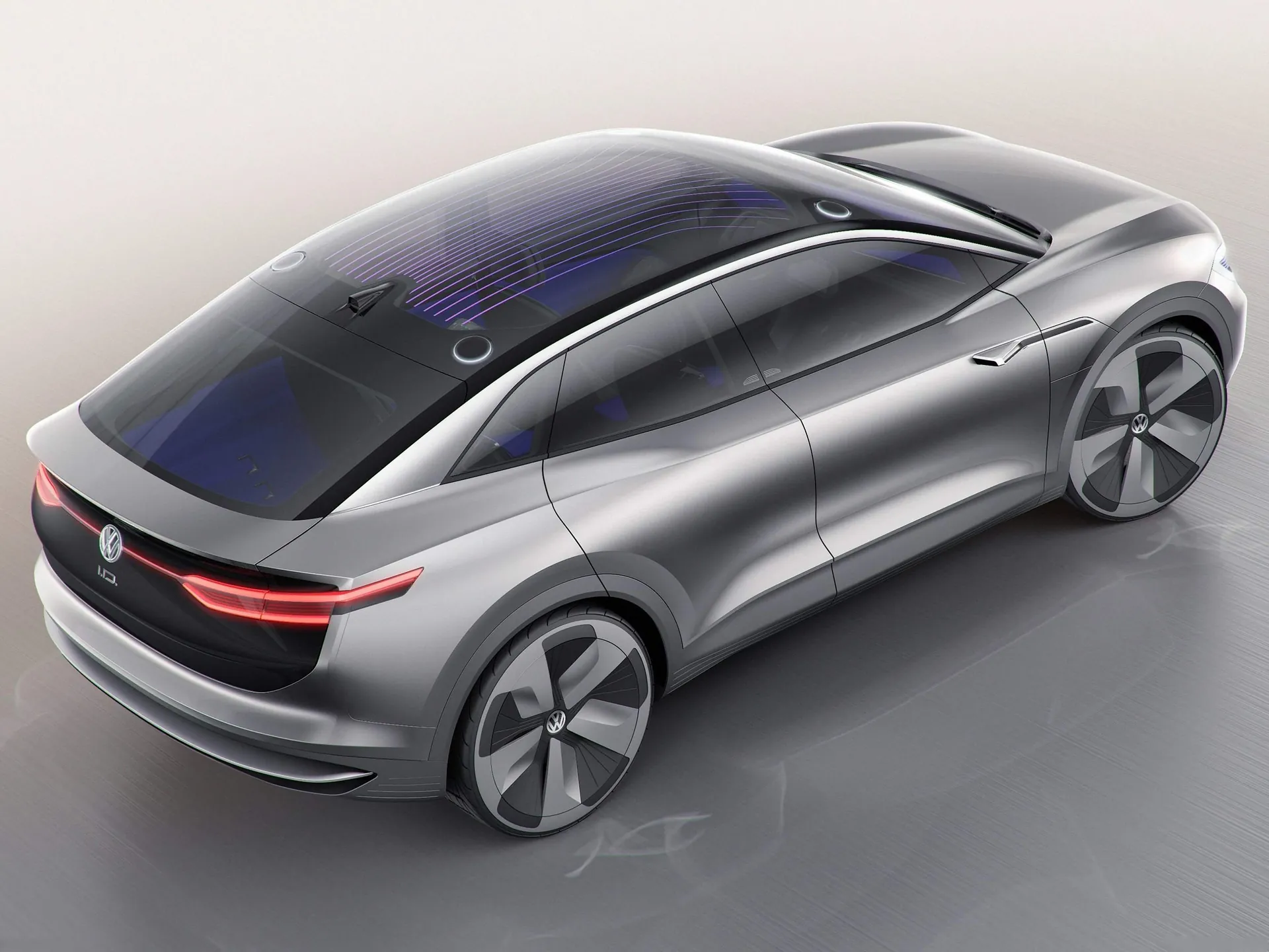 Volkswagen ID Crozz Concept (2017) – zadní tříčtvrteční pohled