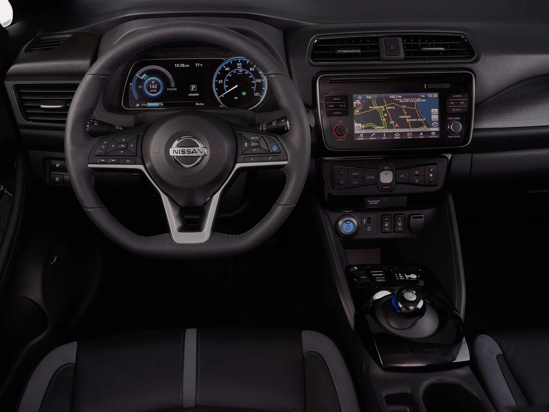 Nissan Leaf (2018) – interiér