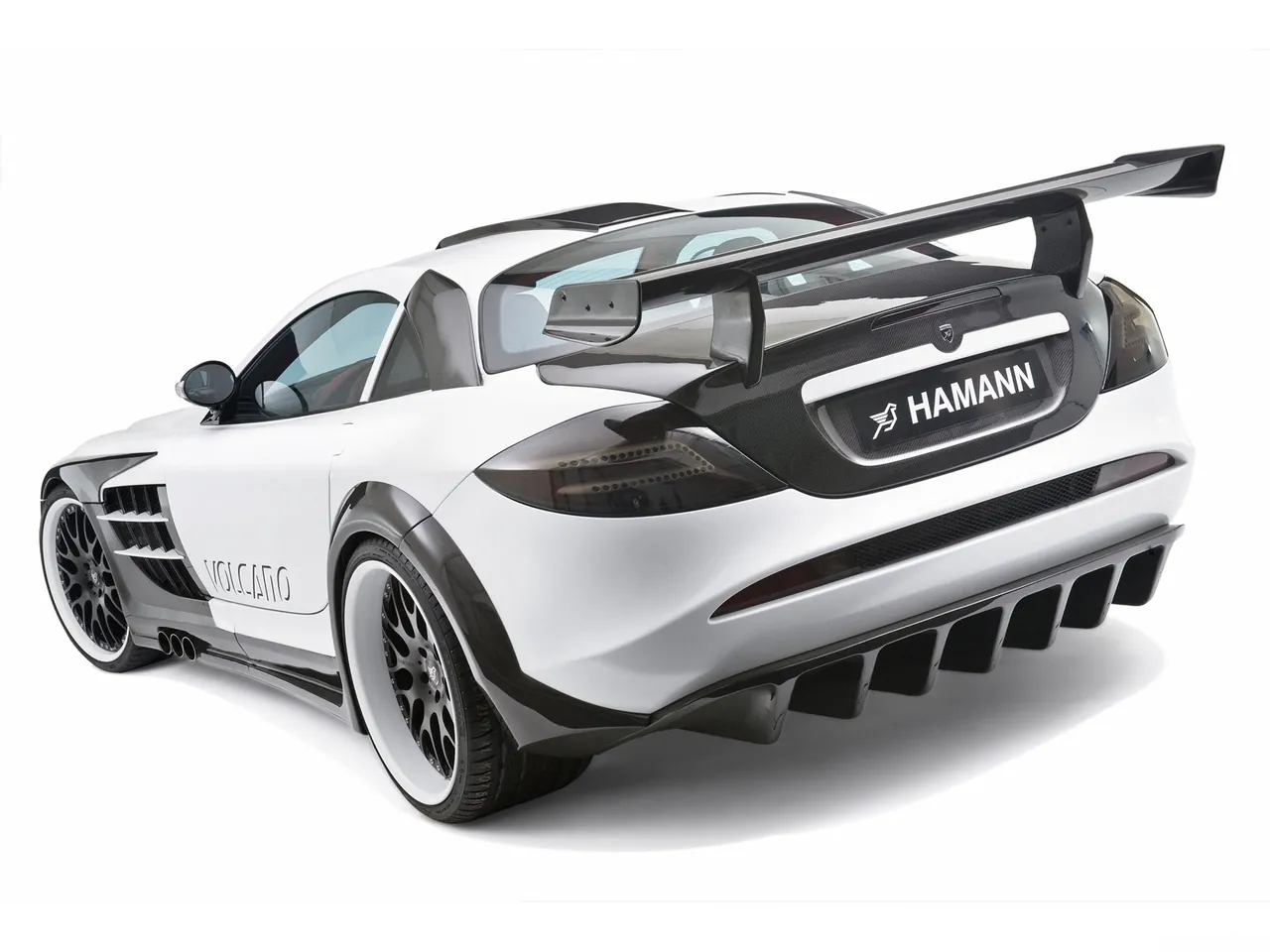 Hamann Mercedes-Benz SLR Volcano (2008) – zadní tříčtvrteční pohled