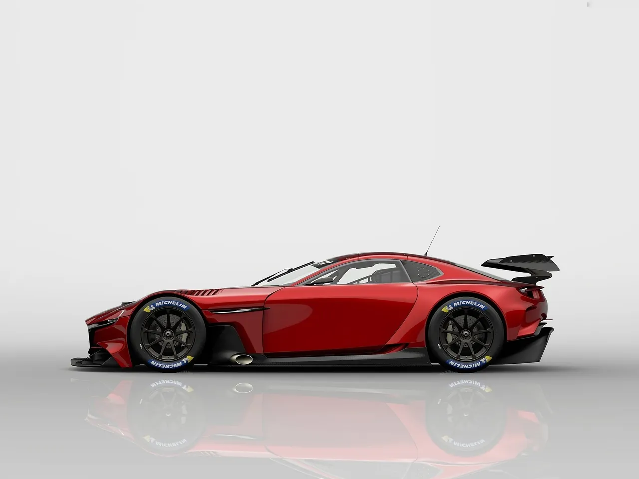 Mazda RX-Vision GT3 Concept (2020) – boční profil