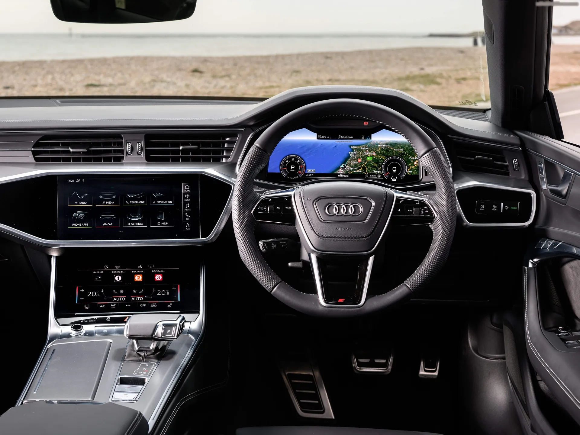 Audi A7 Sportback [UK] (2018) – interiér