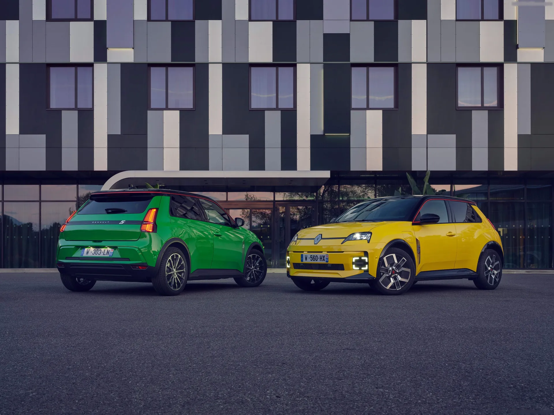 Renault 5 E-Tech (2025) – skupinový snímek