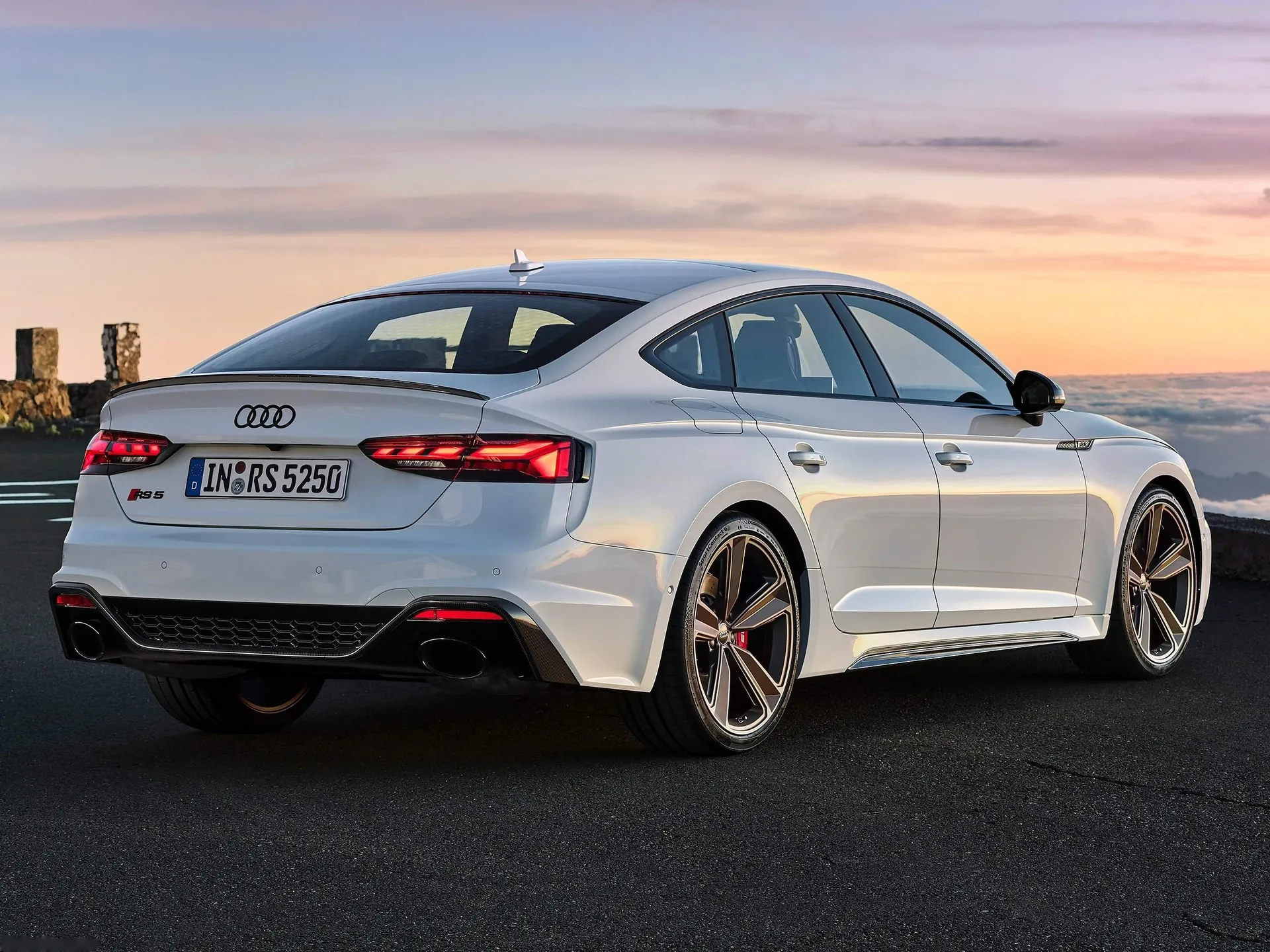 Audi RS5 Sportback (2020) – zadní tříčtvrteční pohled