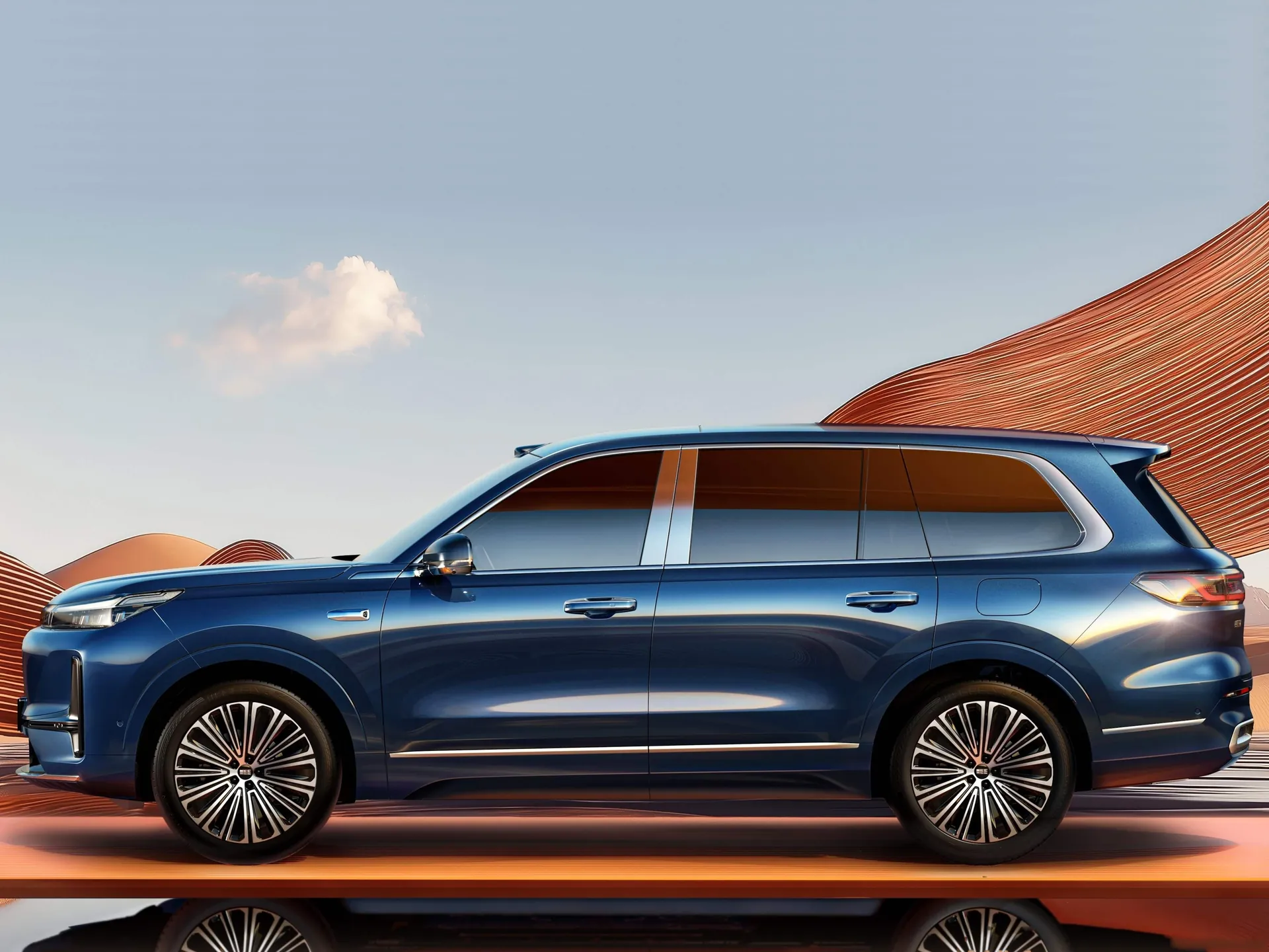 Geely Galaxy M9 (2026) – boční profil