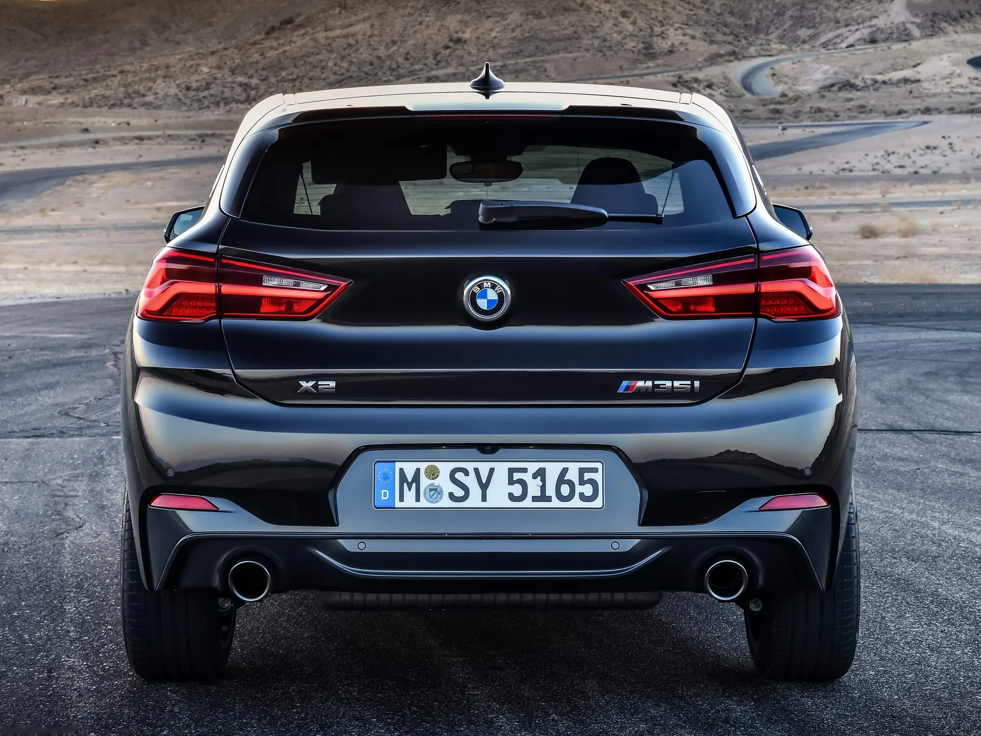 BMW X2 M35i (2019) – zezadu
