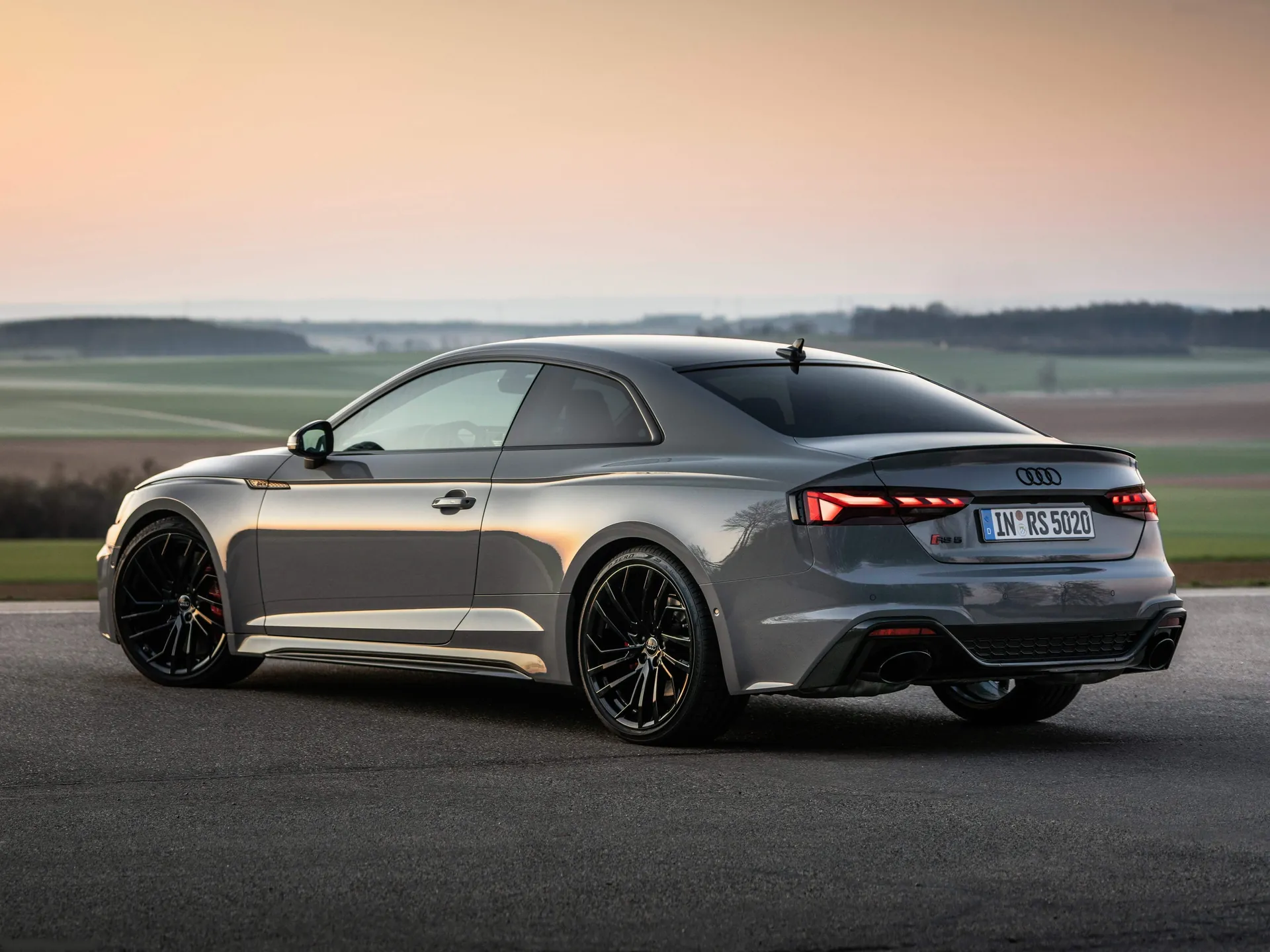 Audi RS5 Coupe (2020) - Rear Three-Quarter
