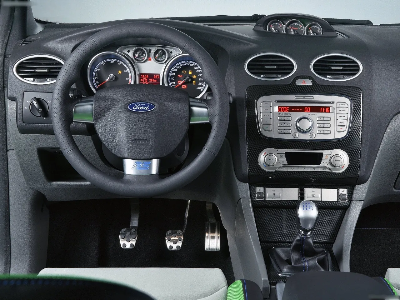 Ford Focus RS (2009) – interiér
