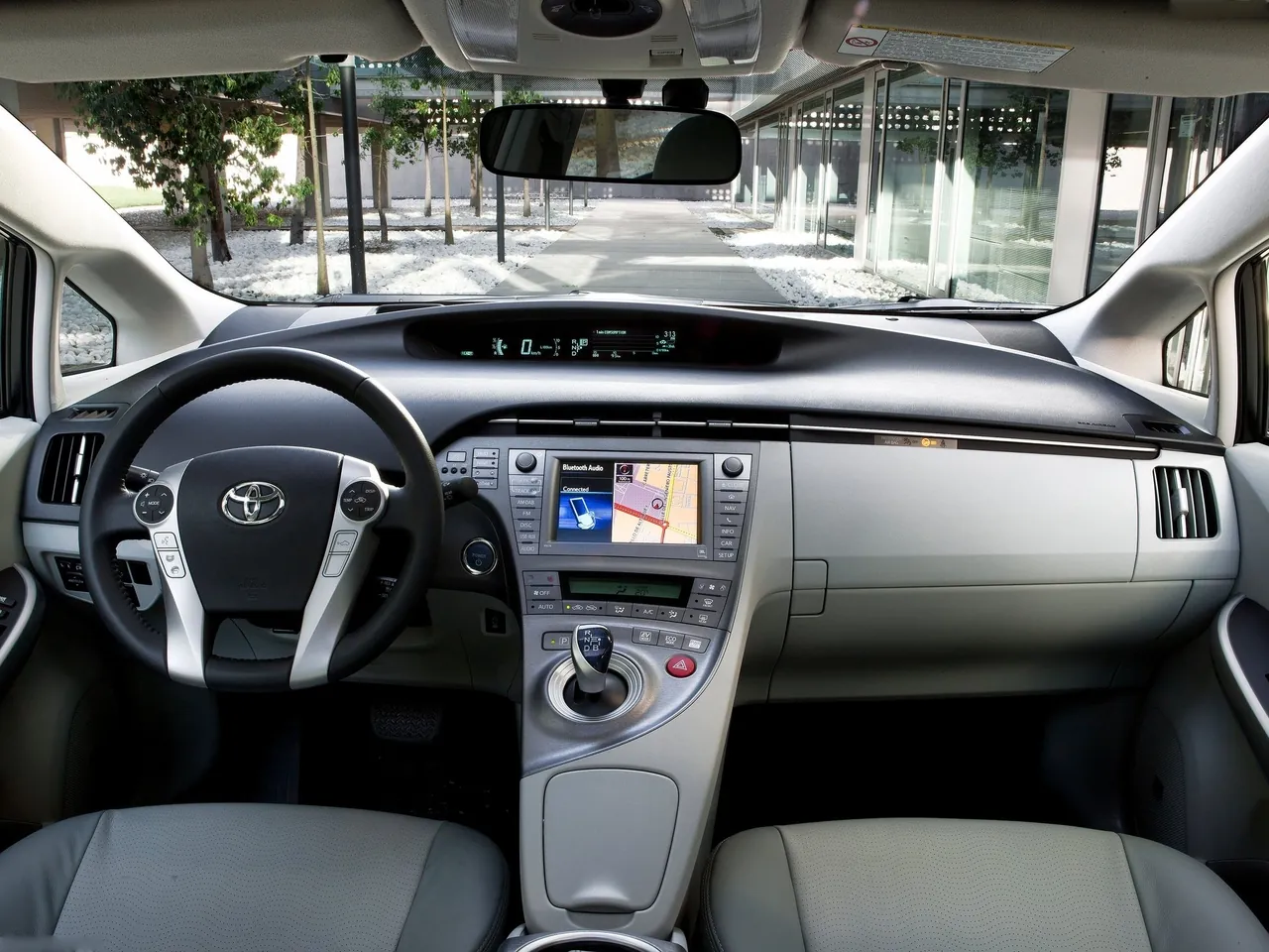 Toyota Prius (2012) – interiér