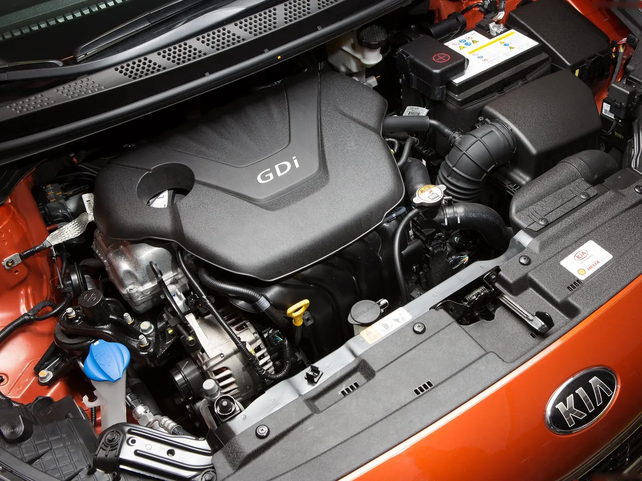 Kia Pro Ceed (2014) – motorový prostor