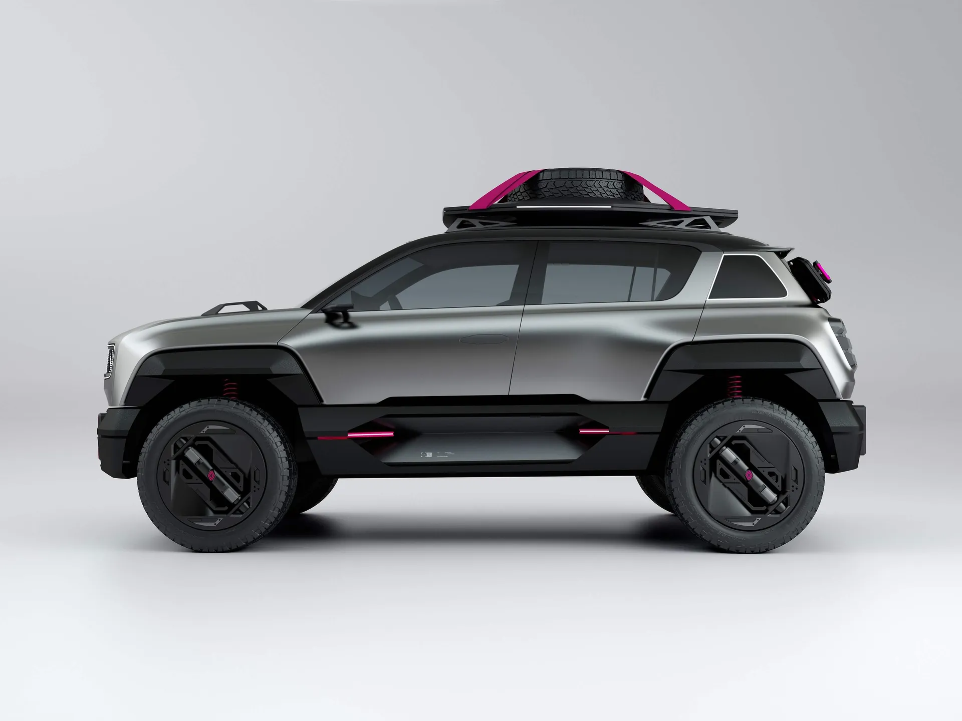 Renault 4Ever Trophy Concept (2022) – boční profil