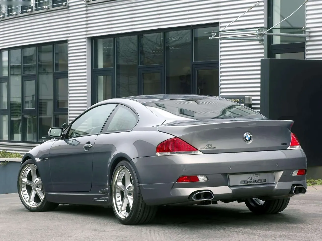 AC Schnitzer ACS6 6Series E63 Coupe (2004) – zadní tříčtvrteční pohled