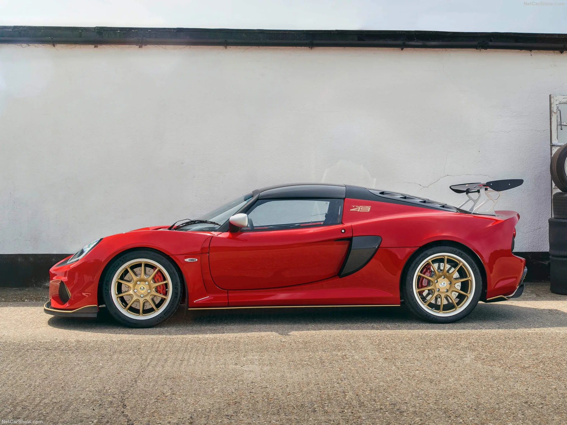 Lotus Exige Cup 430 Type 49 (2018) – boční profil