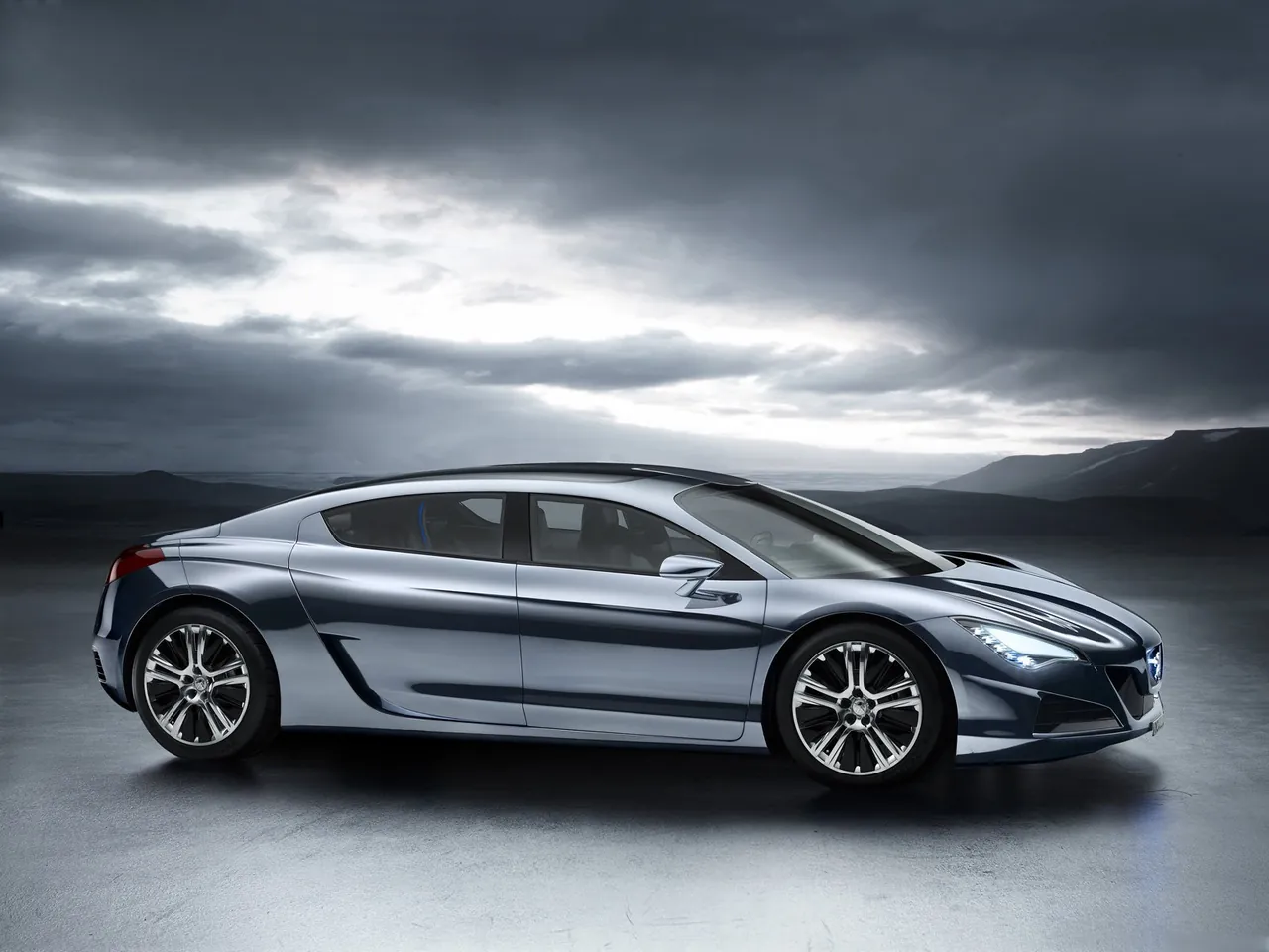 Peugeot RC Concept (2008) – boční profil