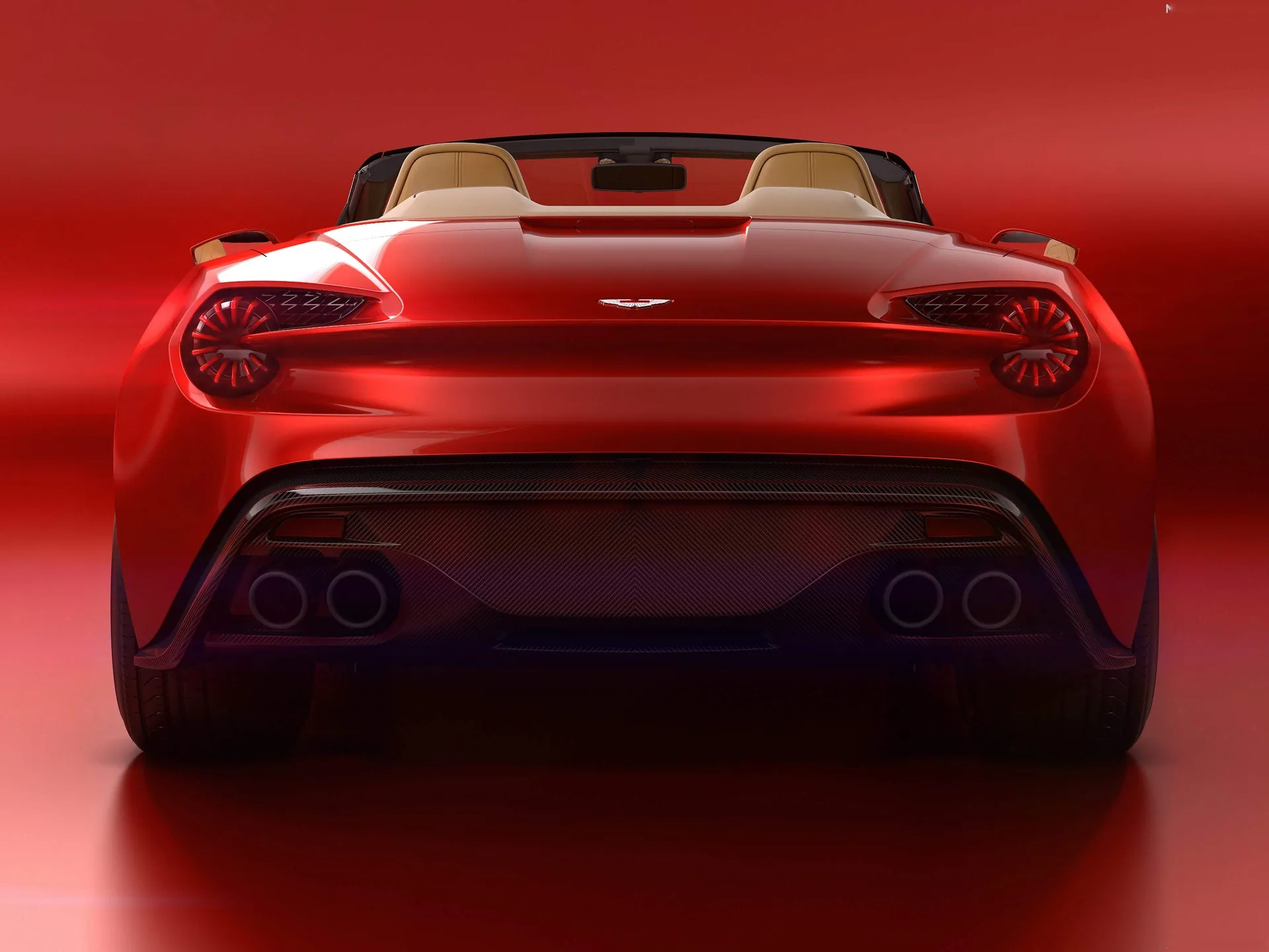 Aston Martin Vanquish Zagato Volante (2017) - Rear